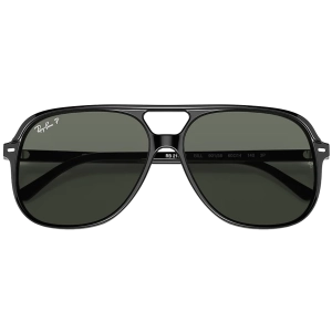 Bill - Low Bridge Black/Green Polarized