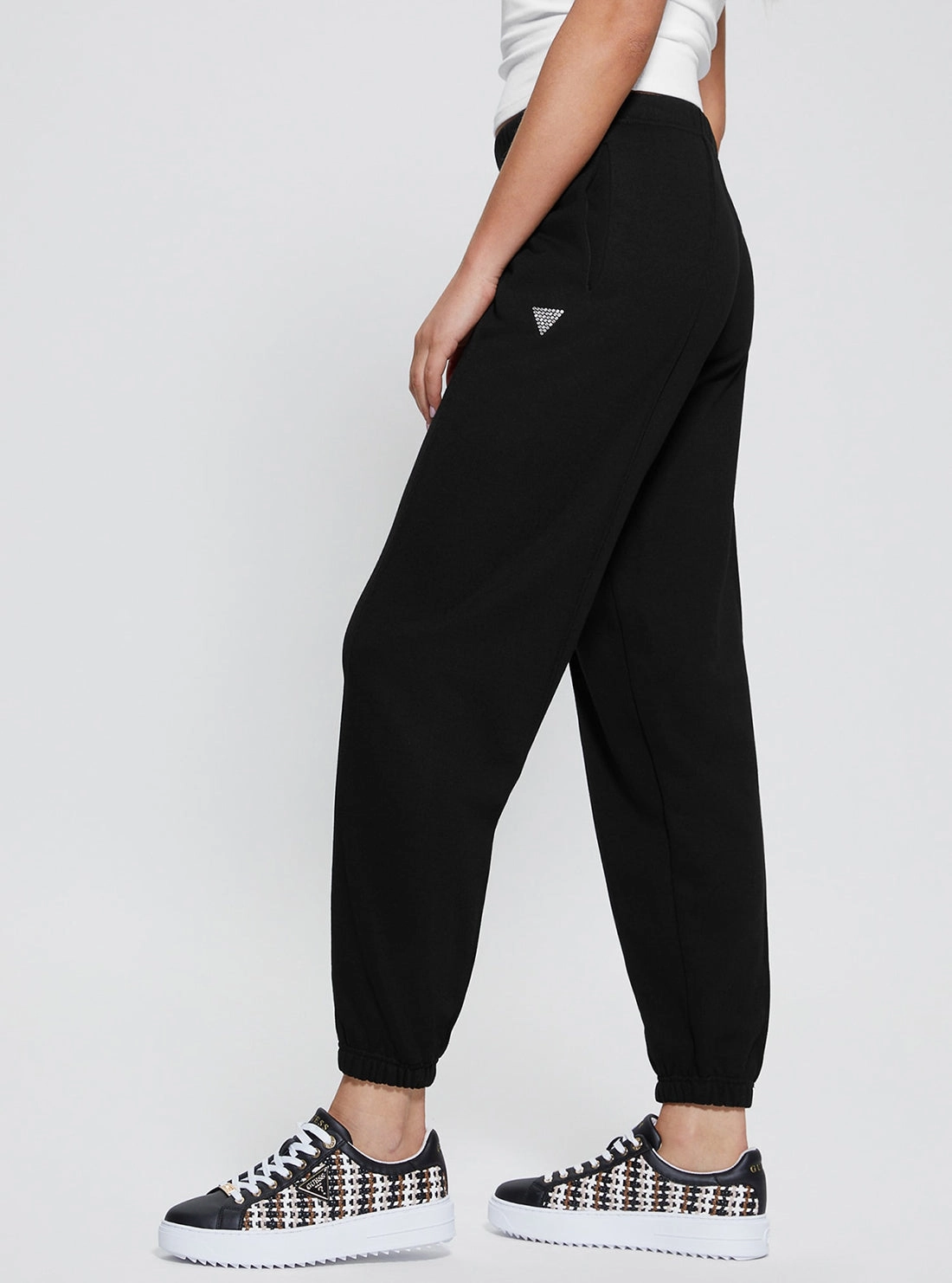 Black Skylae Jogger Pants