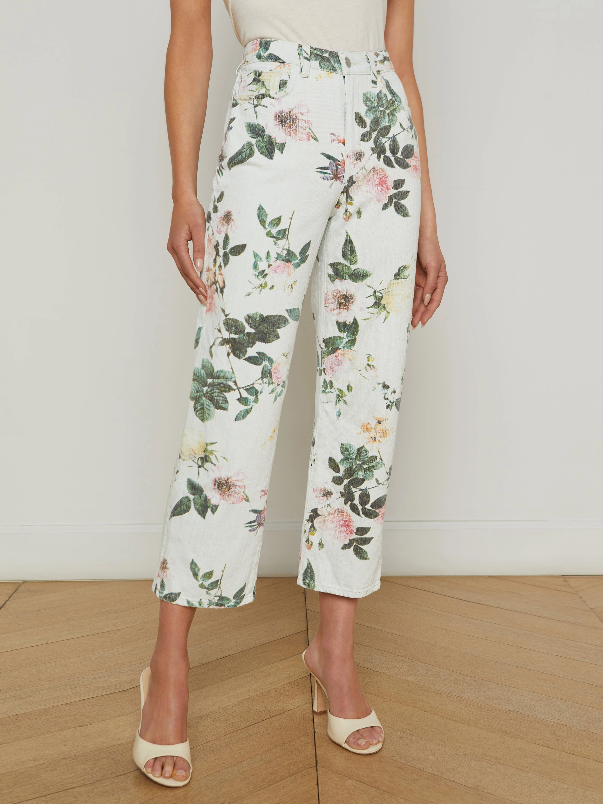 Blaine Cropped Stovepipe Jean