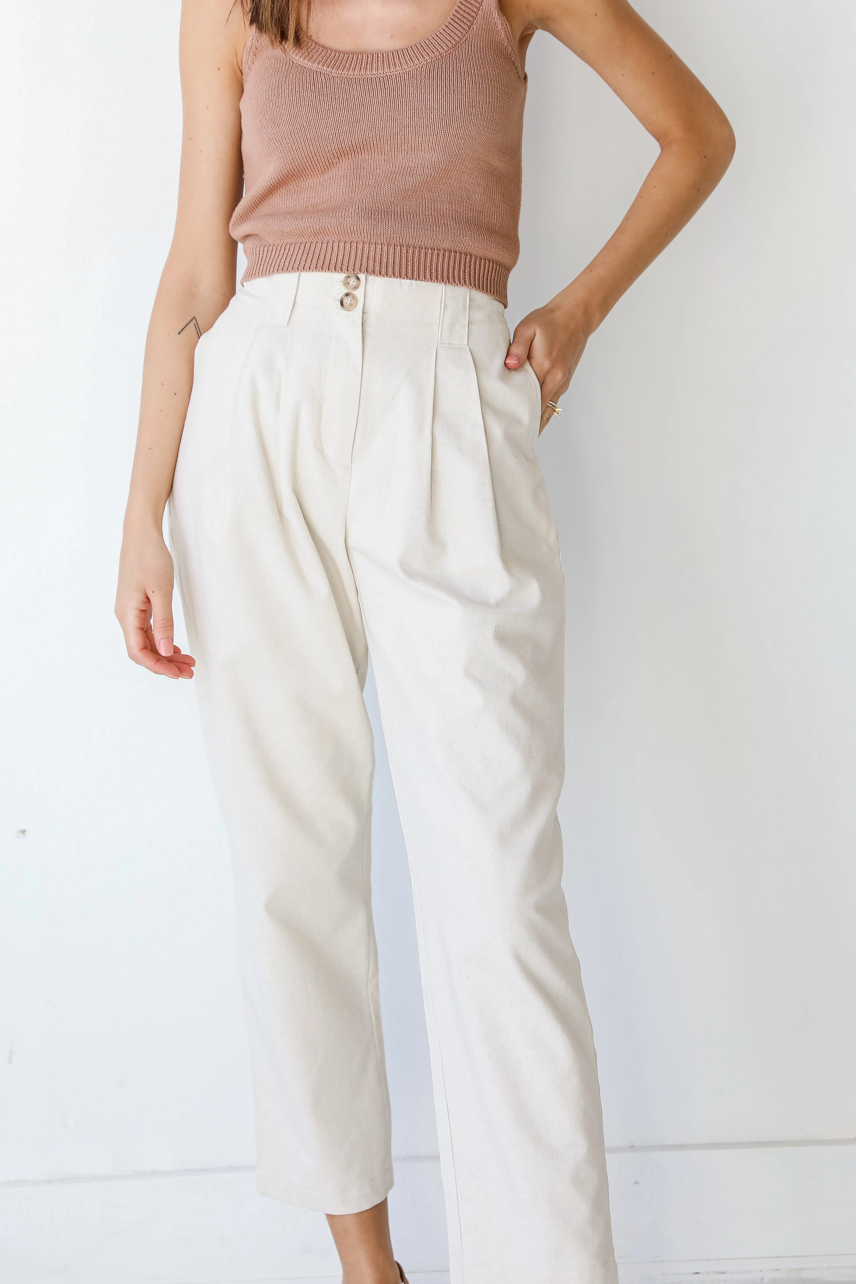 Brings You Back Linen Pants