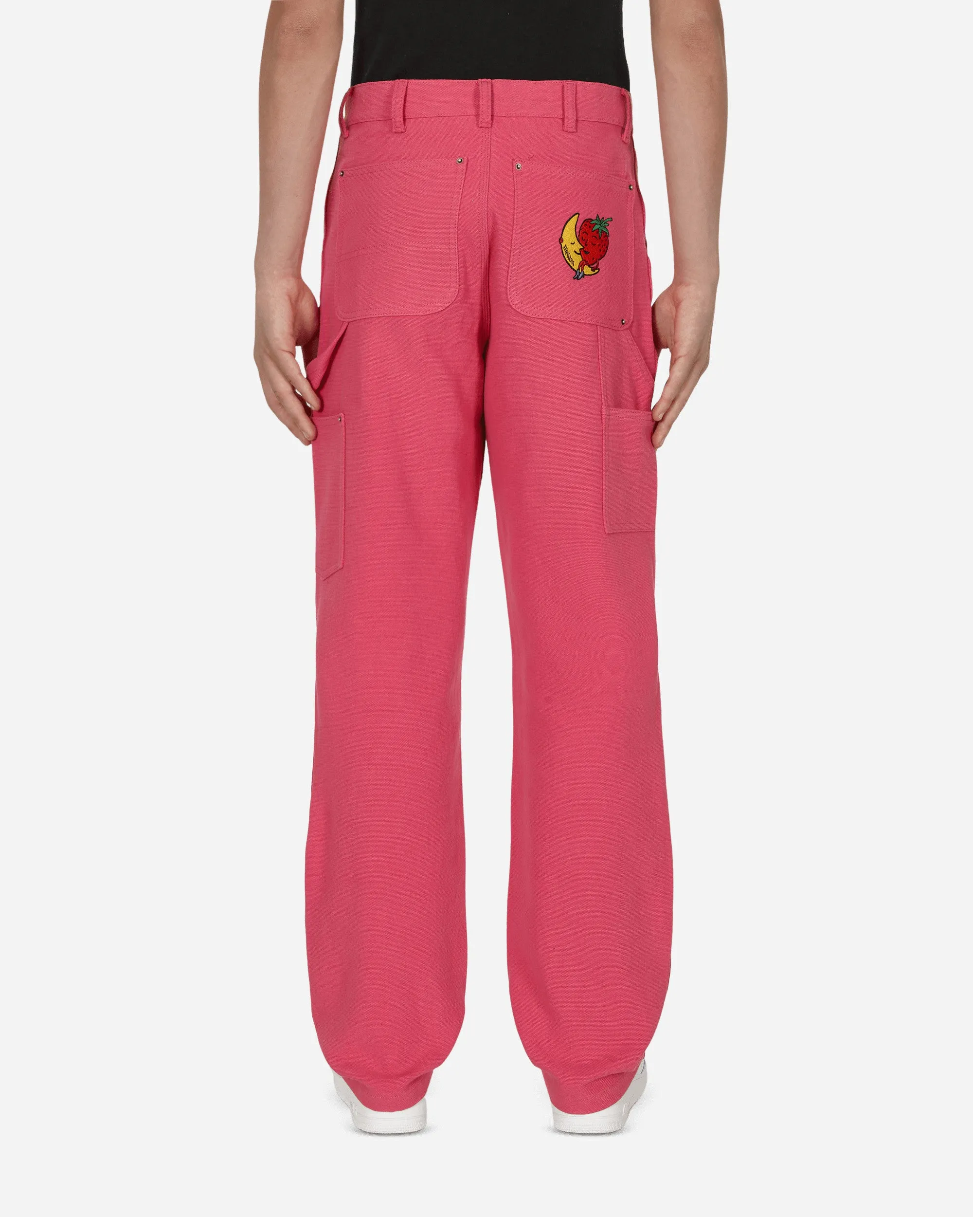 Canvas Workwear Pants Pink