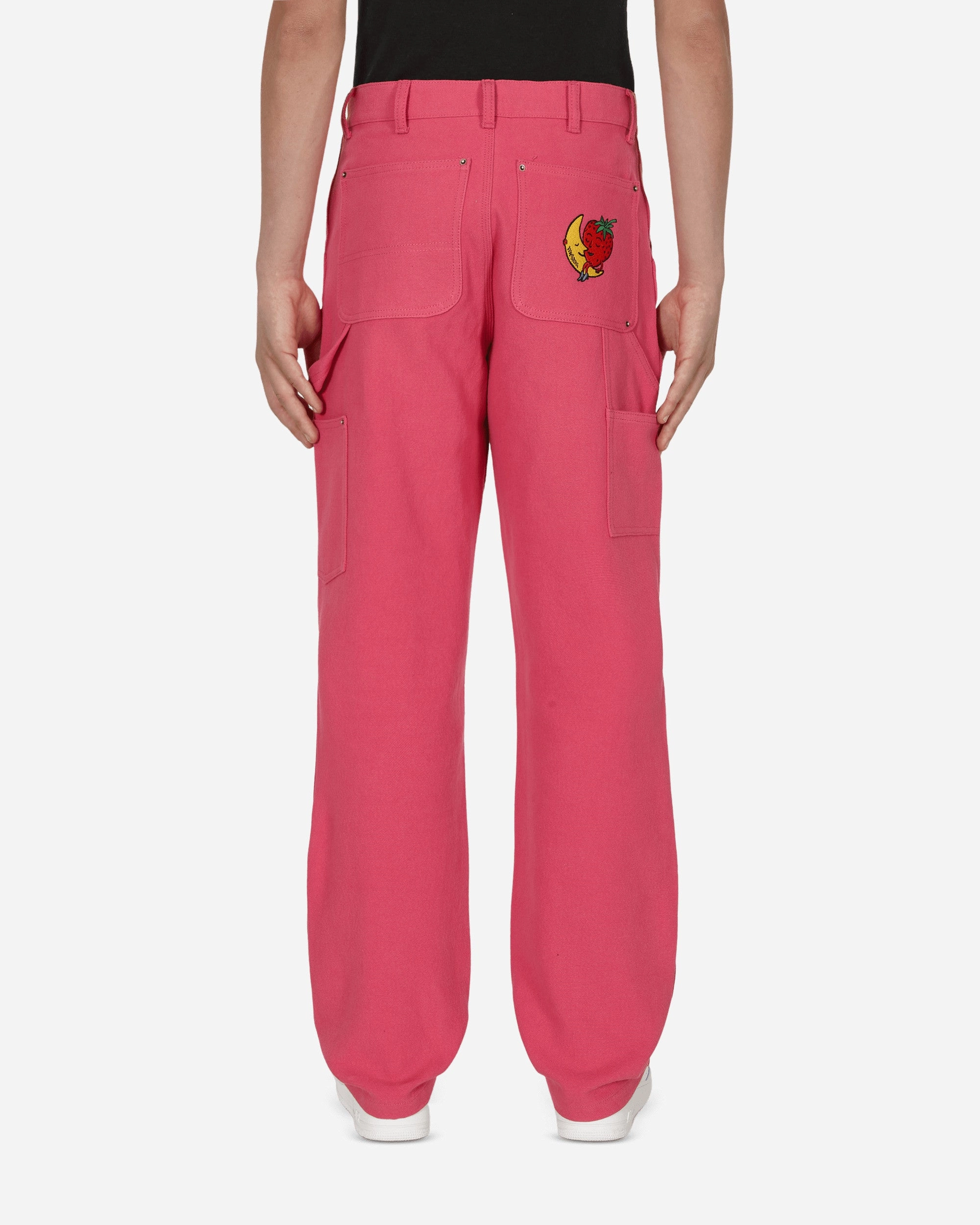 Canvas Workwear Pants Pink