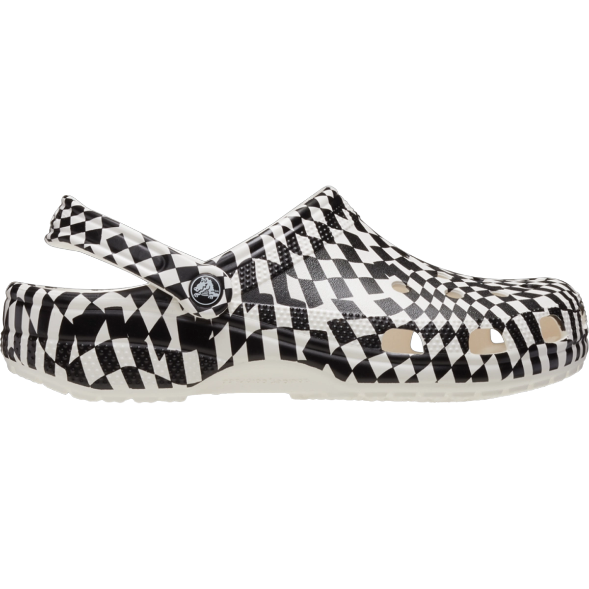 Classic Warped Checker Clog