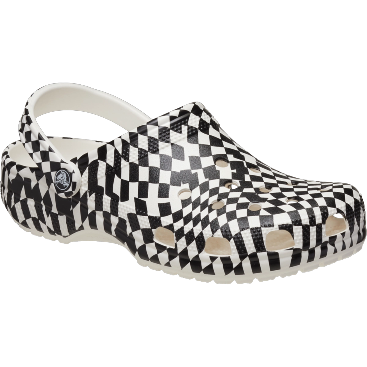 Classic Warped Checker Clog