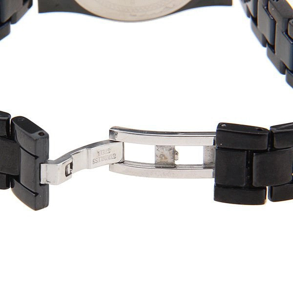 Curren Women's Black Stainless Steel Rhinestone (Black 3.2cm Dial) - CUR096