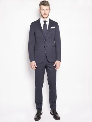 Dress in Fresh Blue Wool