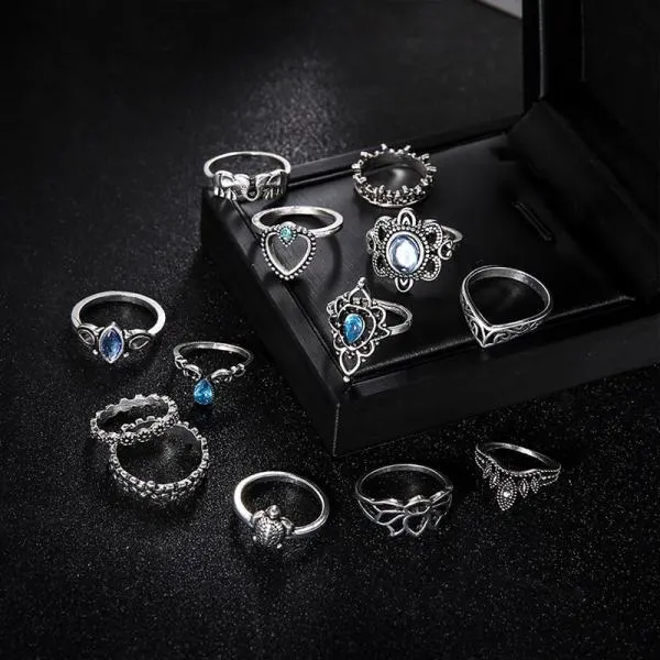 Elephant Ring Set 13 Pcs/Set