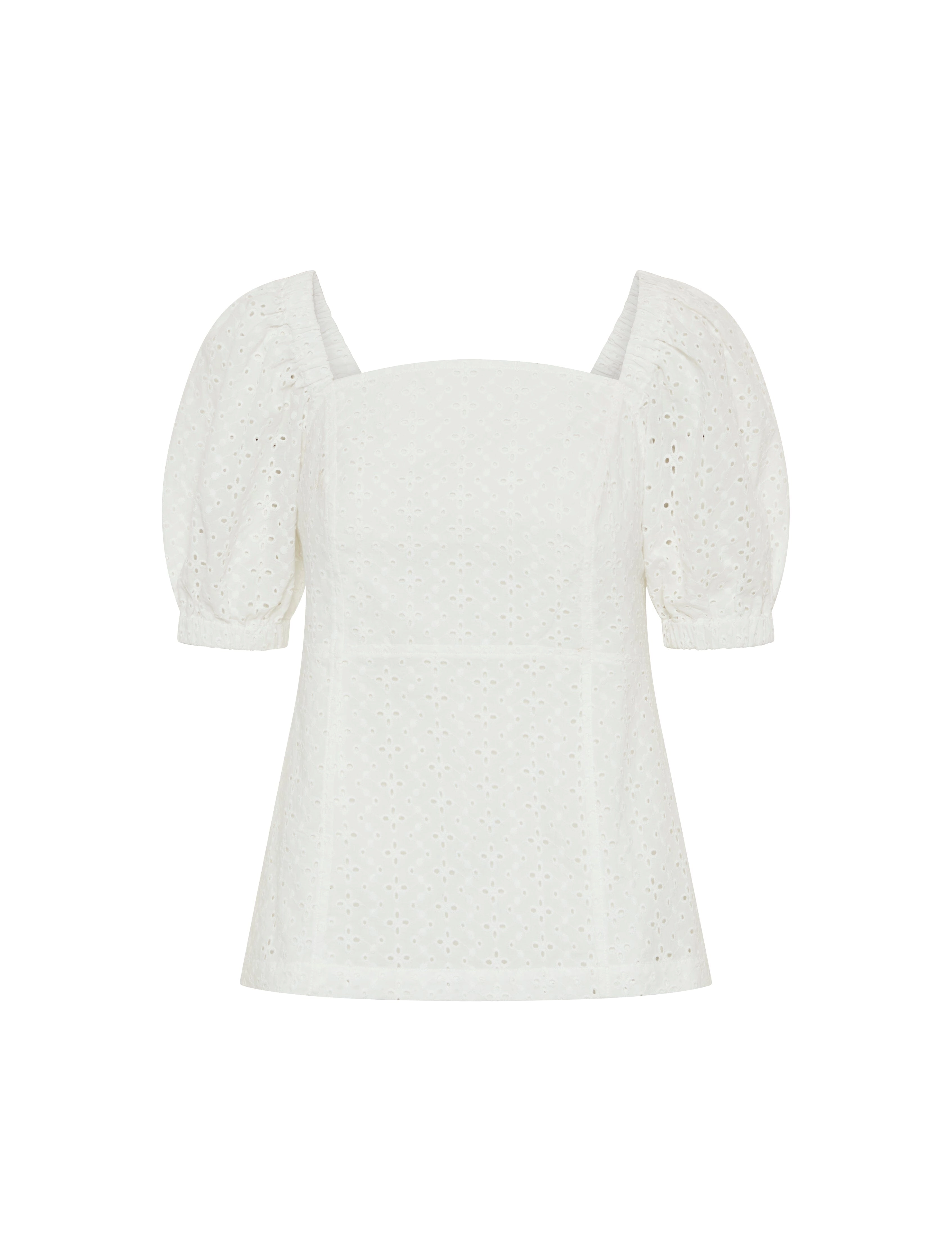 Eyelet Peasant Blouse- Sale