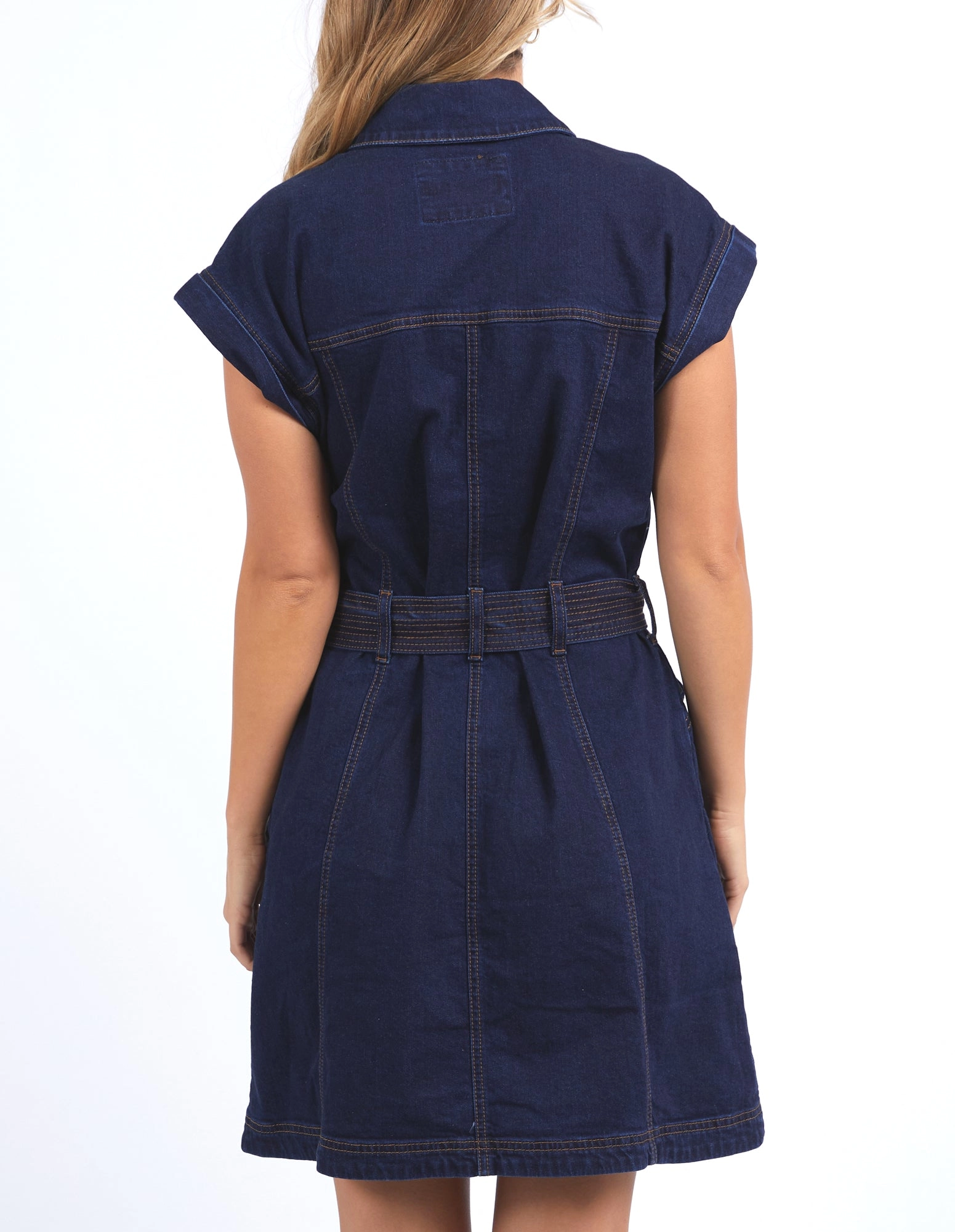 Foxwood Heidi Dress Dark Denim