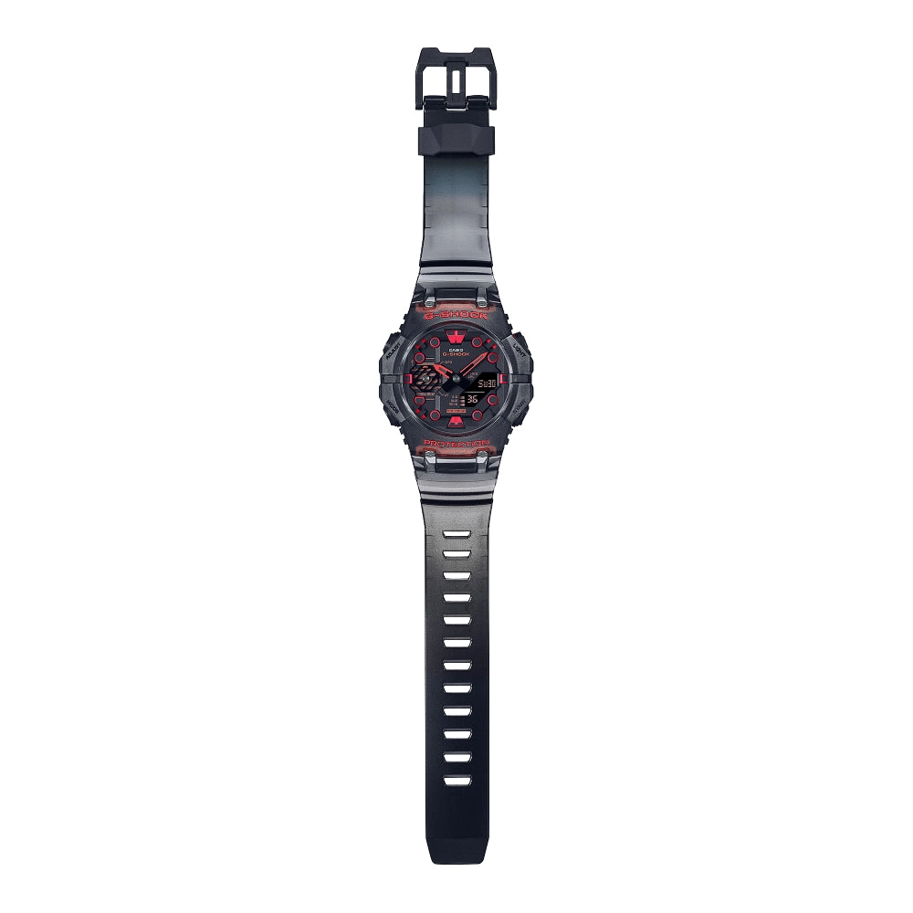 G-Shock Analog/Digital GA-B001 Series Smartphone Link Watch - Black Dial With Red Accents