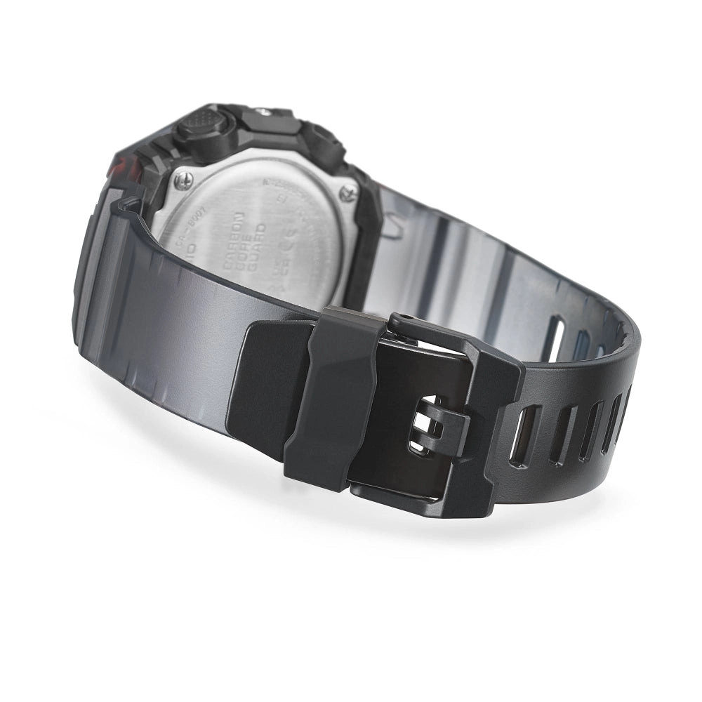 G-Shock Analog/Digital GA-B001 Series Smartphone Link Watch - Black Dial With Red Accents
