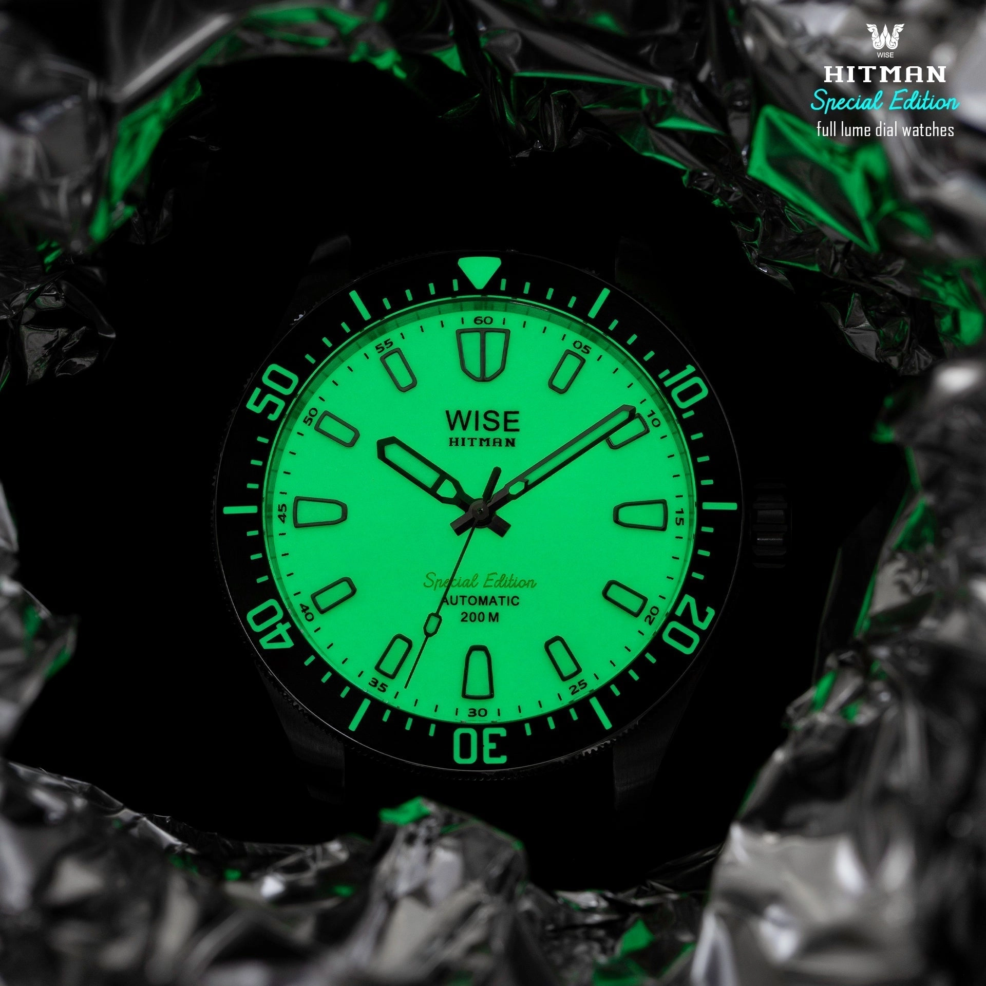 HITMAN HIT66 Full Lume Special Edition (Jetfire FKM rubber)