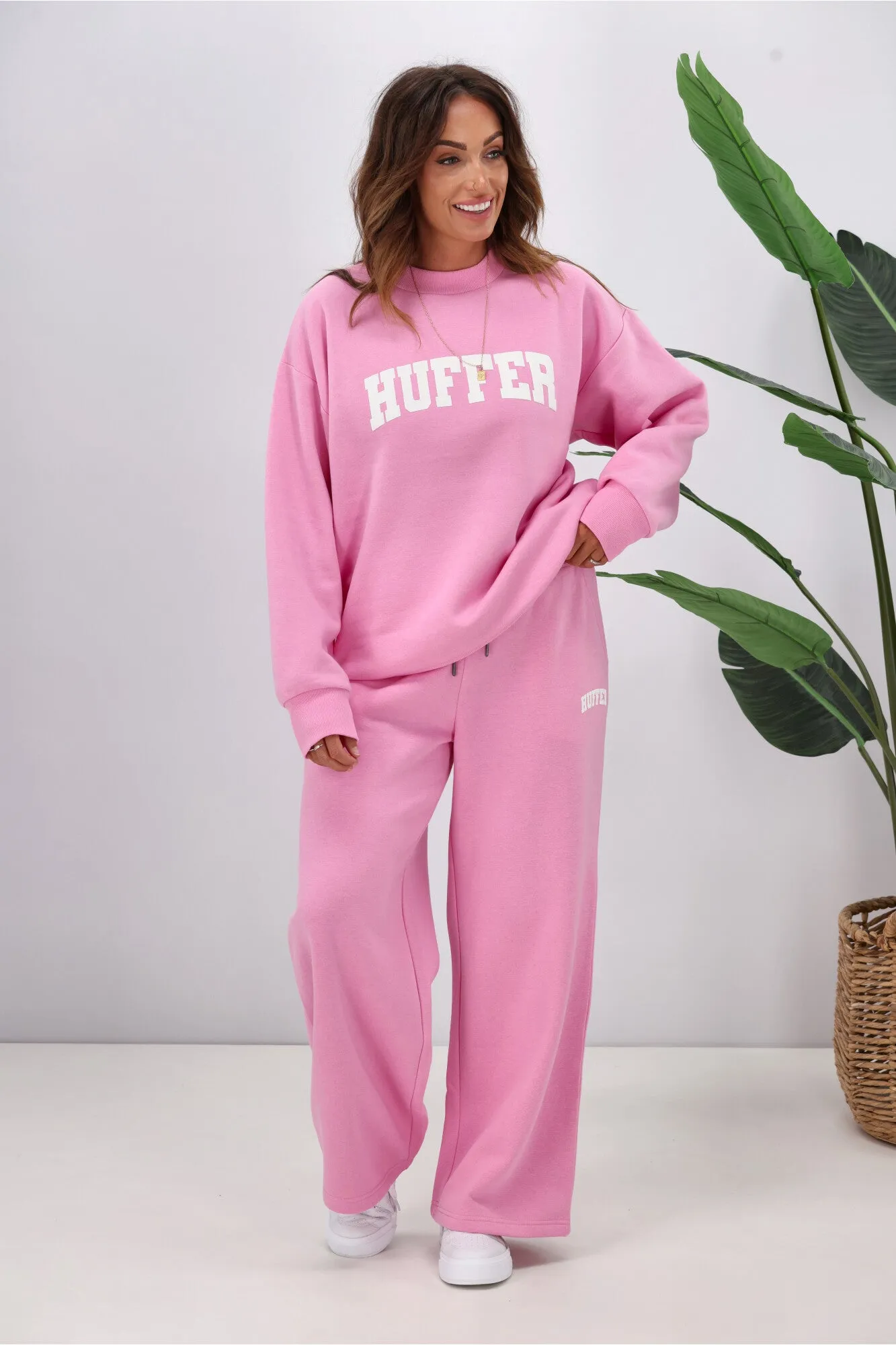 Huffer Easy Trackpant Bon Bon