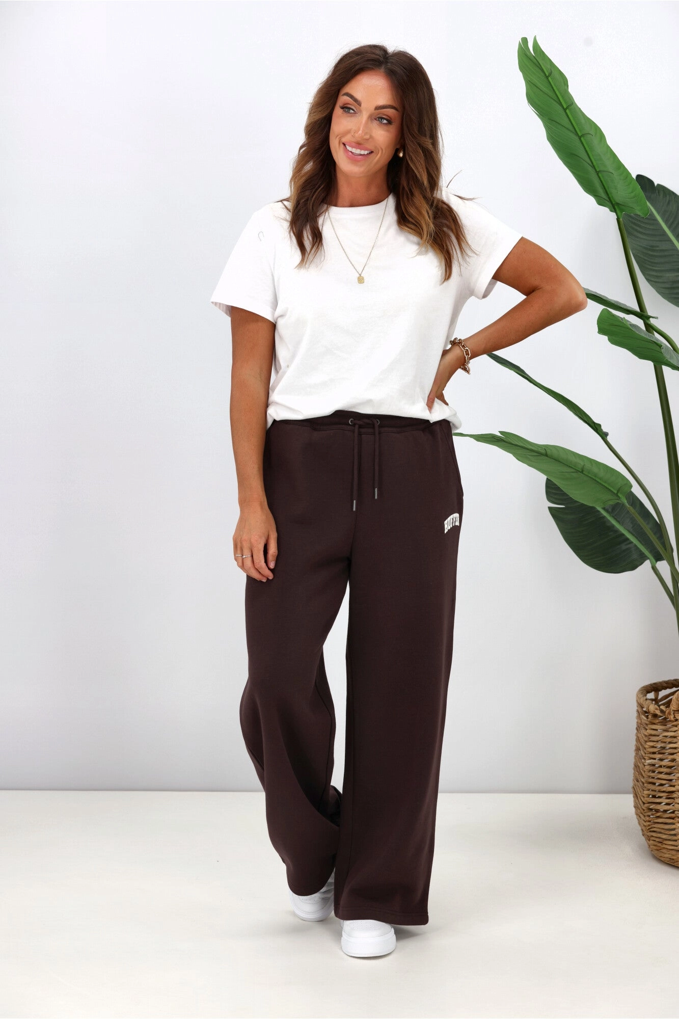 Huffer Easy Trackpant Cocoa