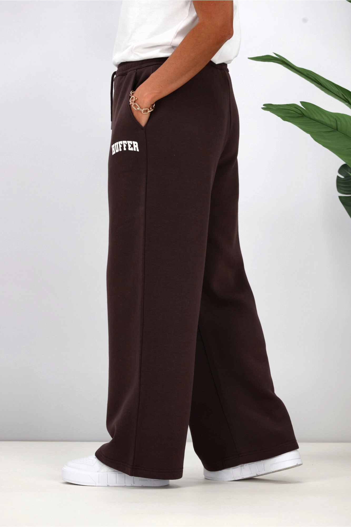 Huffer Easy Trackpant Cocoa