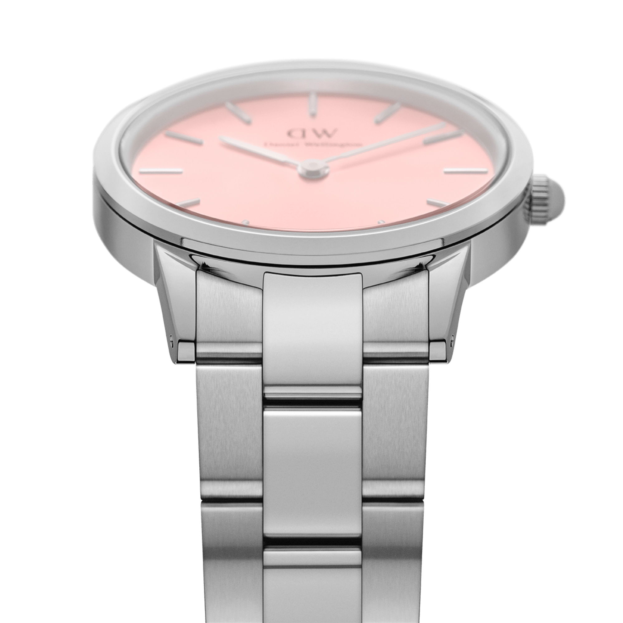 Iconic Link Blush Silver