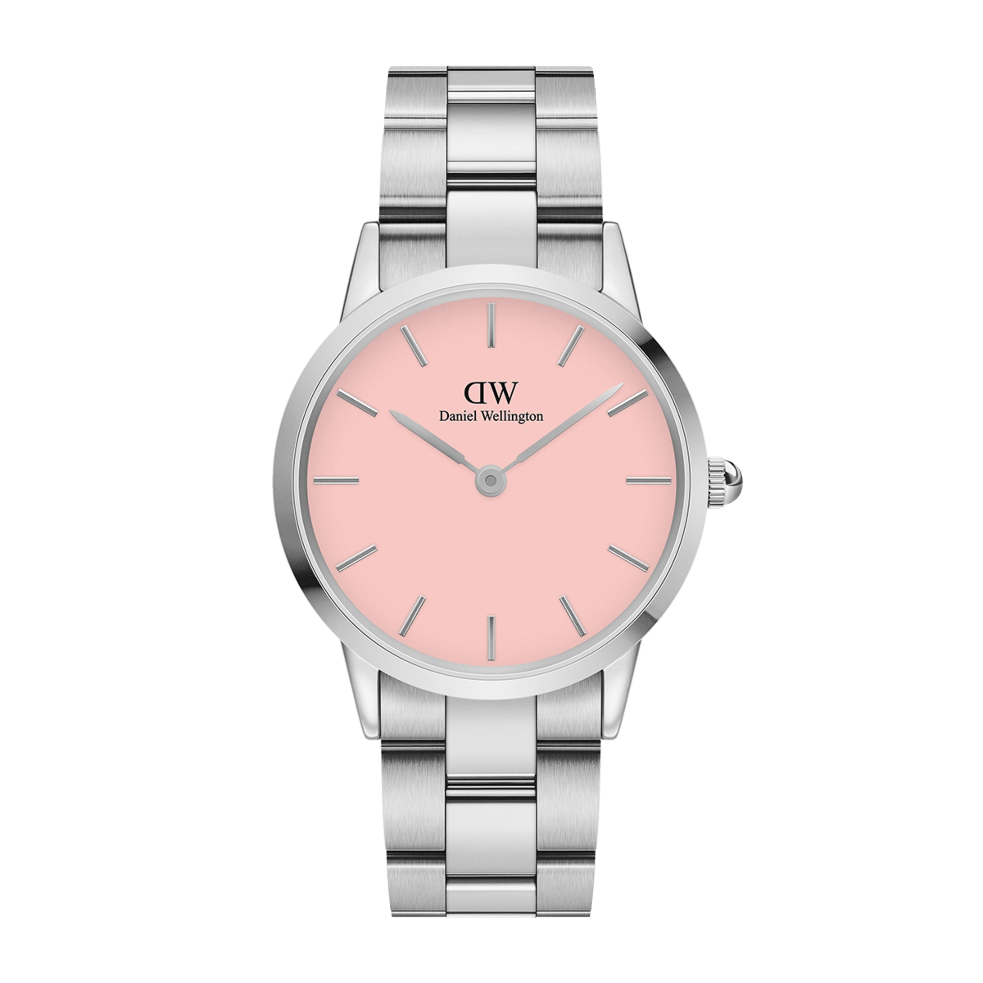 Iconic Link Blush Silver