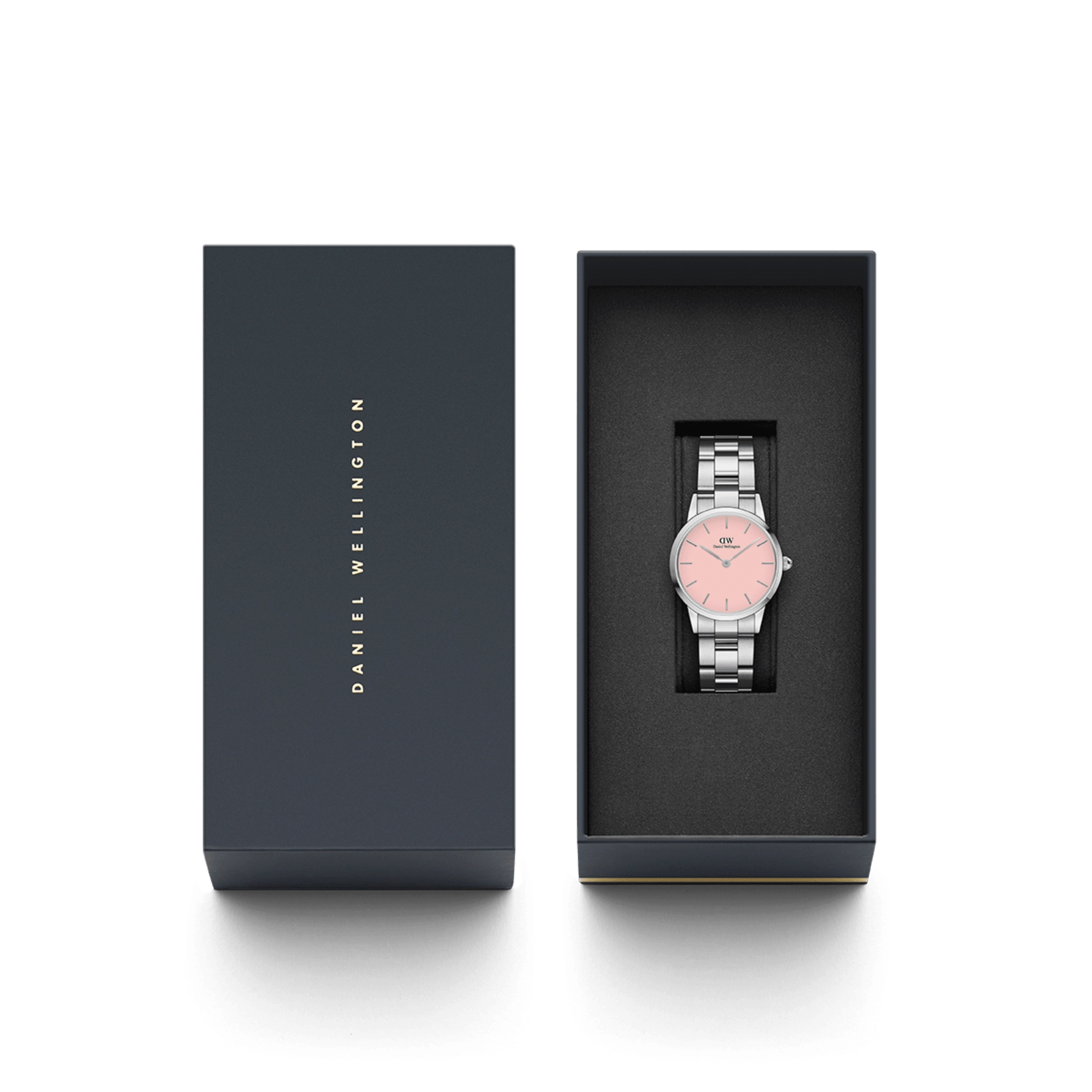 Iconic Link Blush Silver
