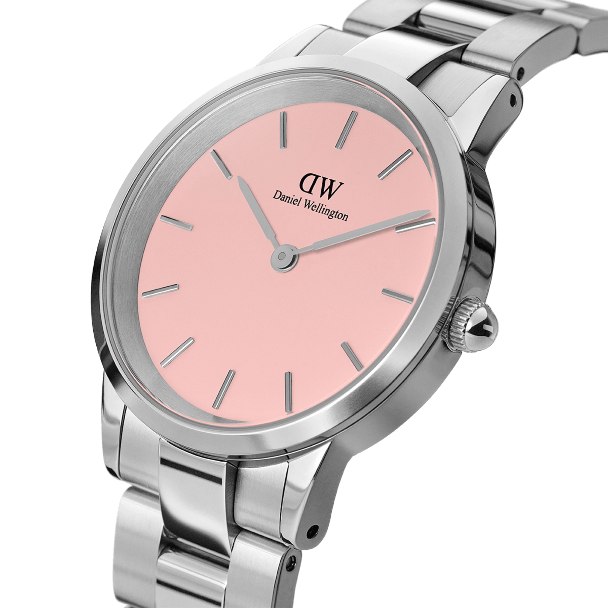 Iconic Link Blush Silver