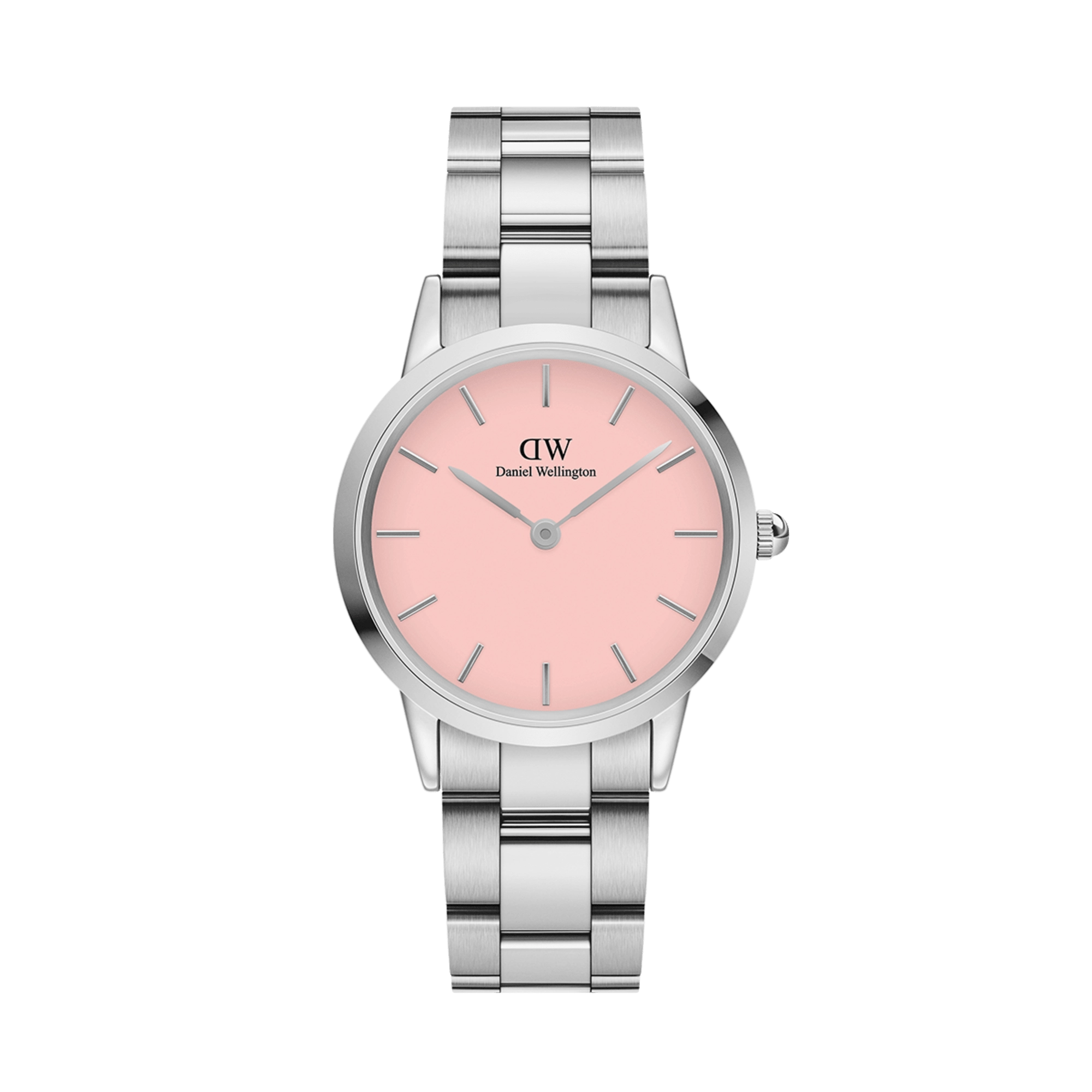 Iconic Link Blush Silver