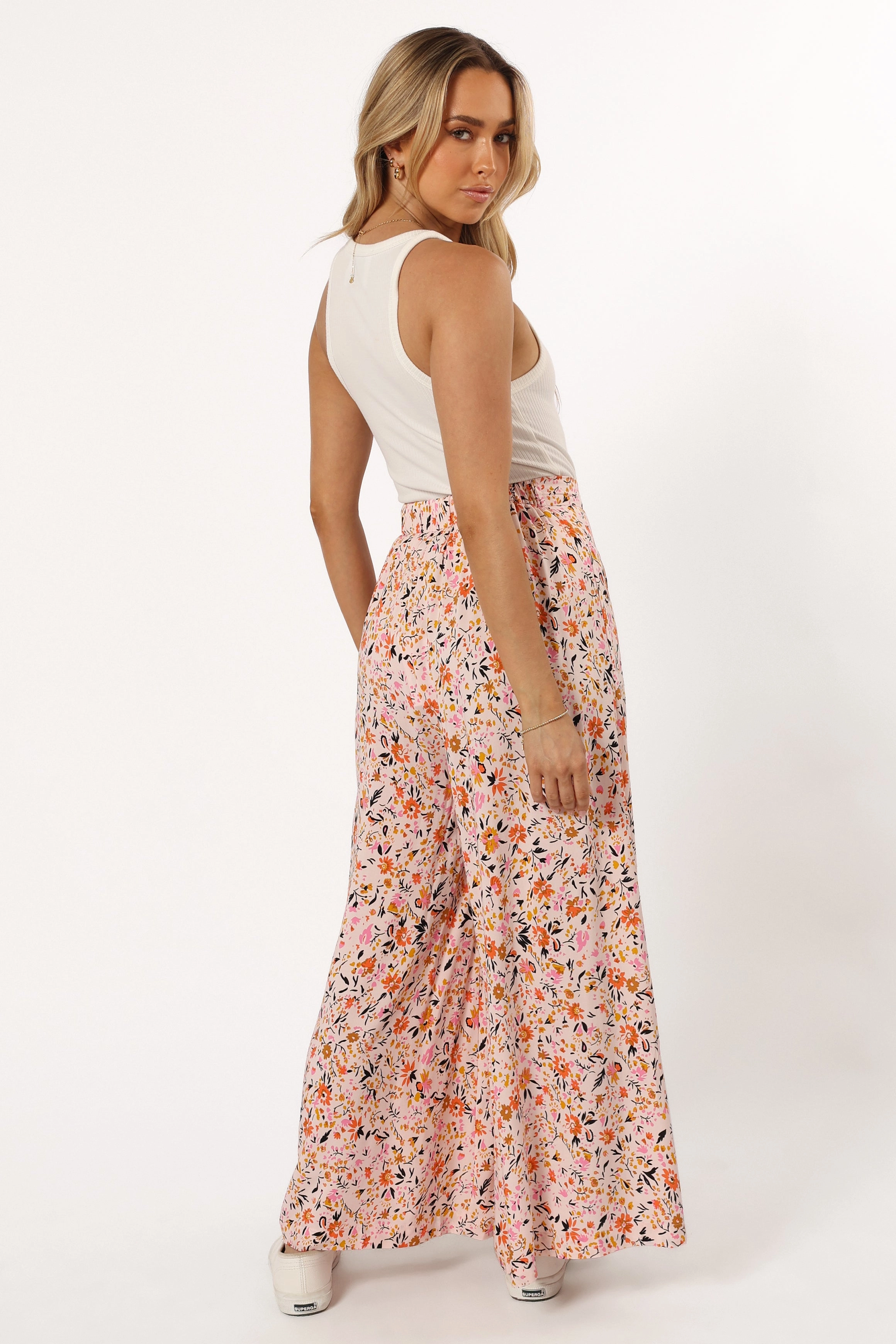 Kenzie Pant - Pink Floral