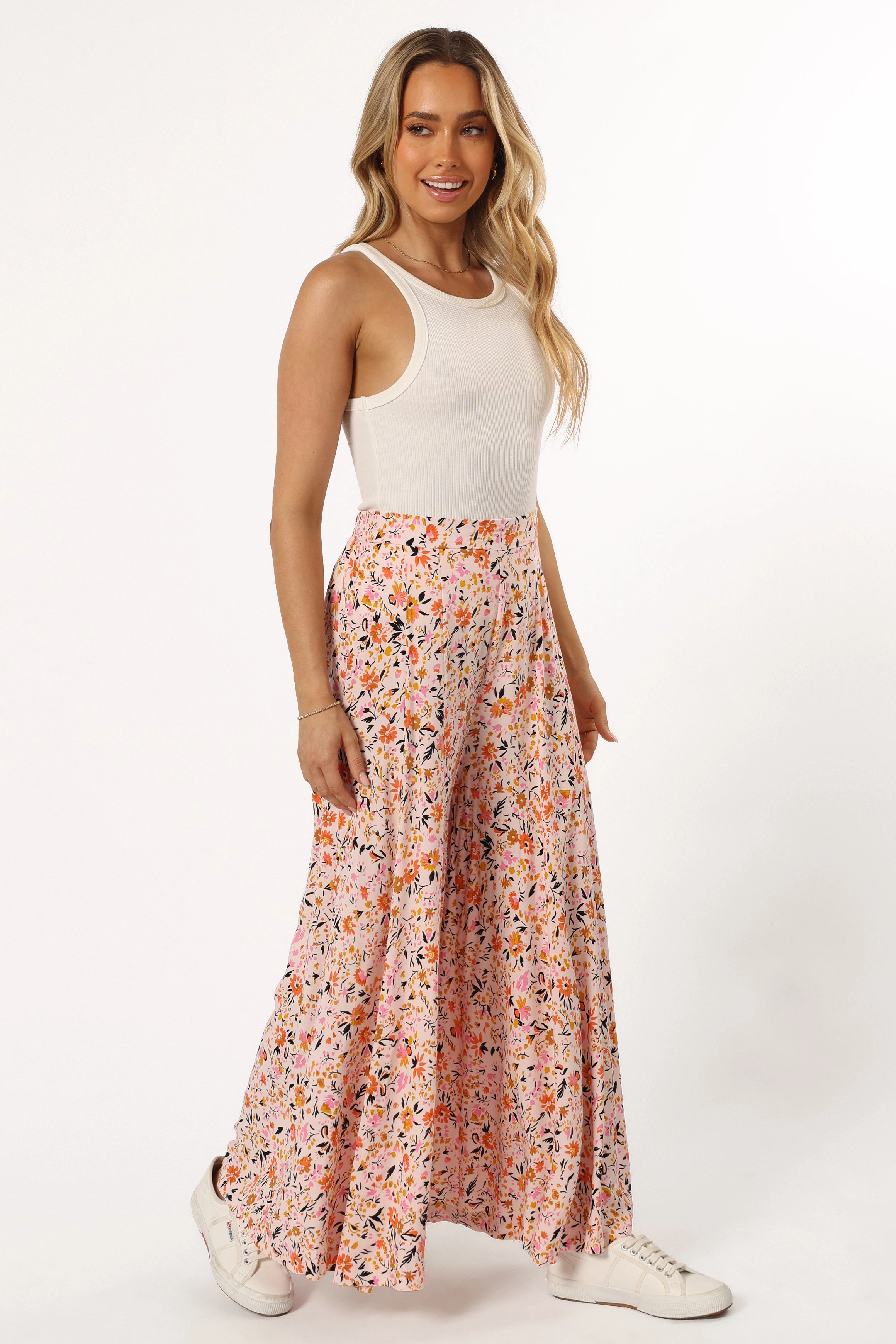 Kenzie Pant - Pink Floral
