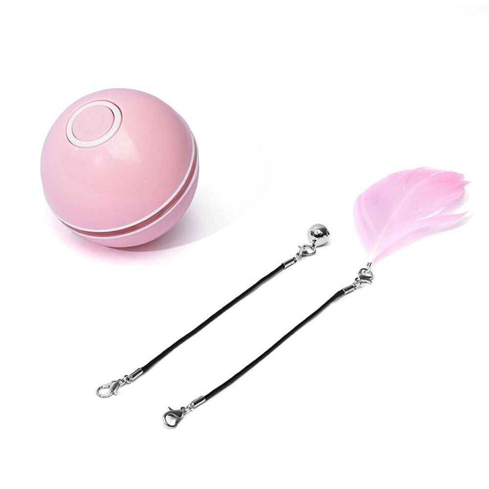 Led Light 360 Degree Self Rotating Ball Pets