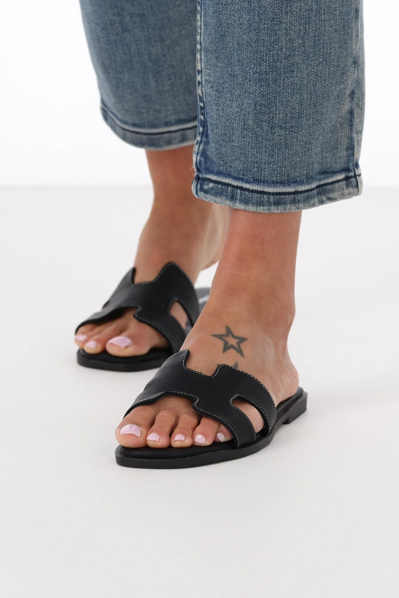 Los Cabos Hacette Sandal Black