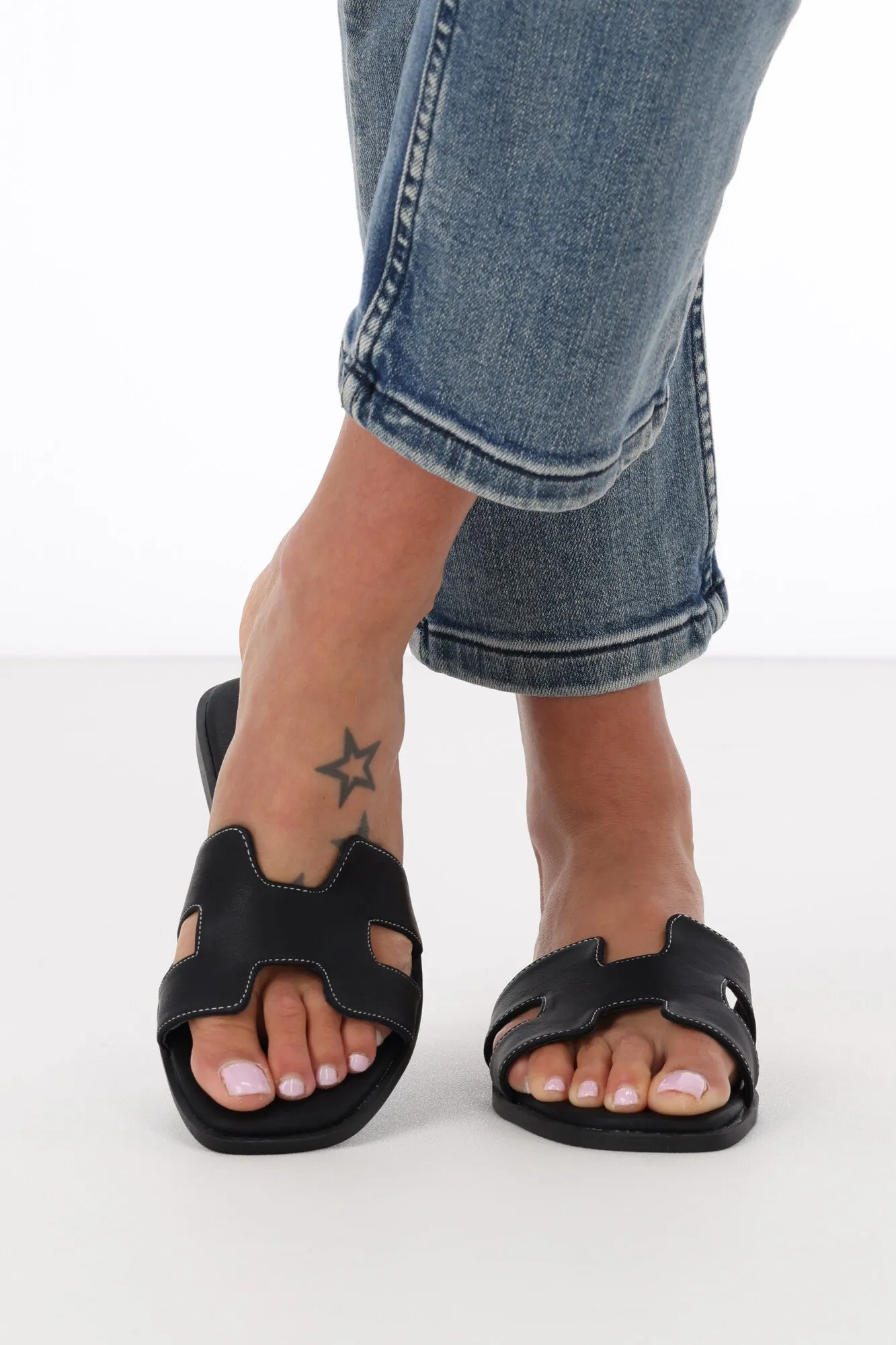 Los Cabos Hacette Sandal Black