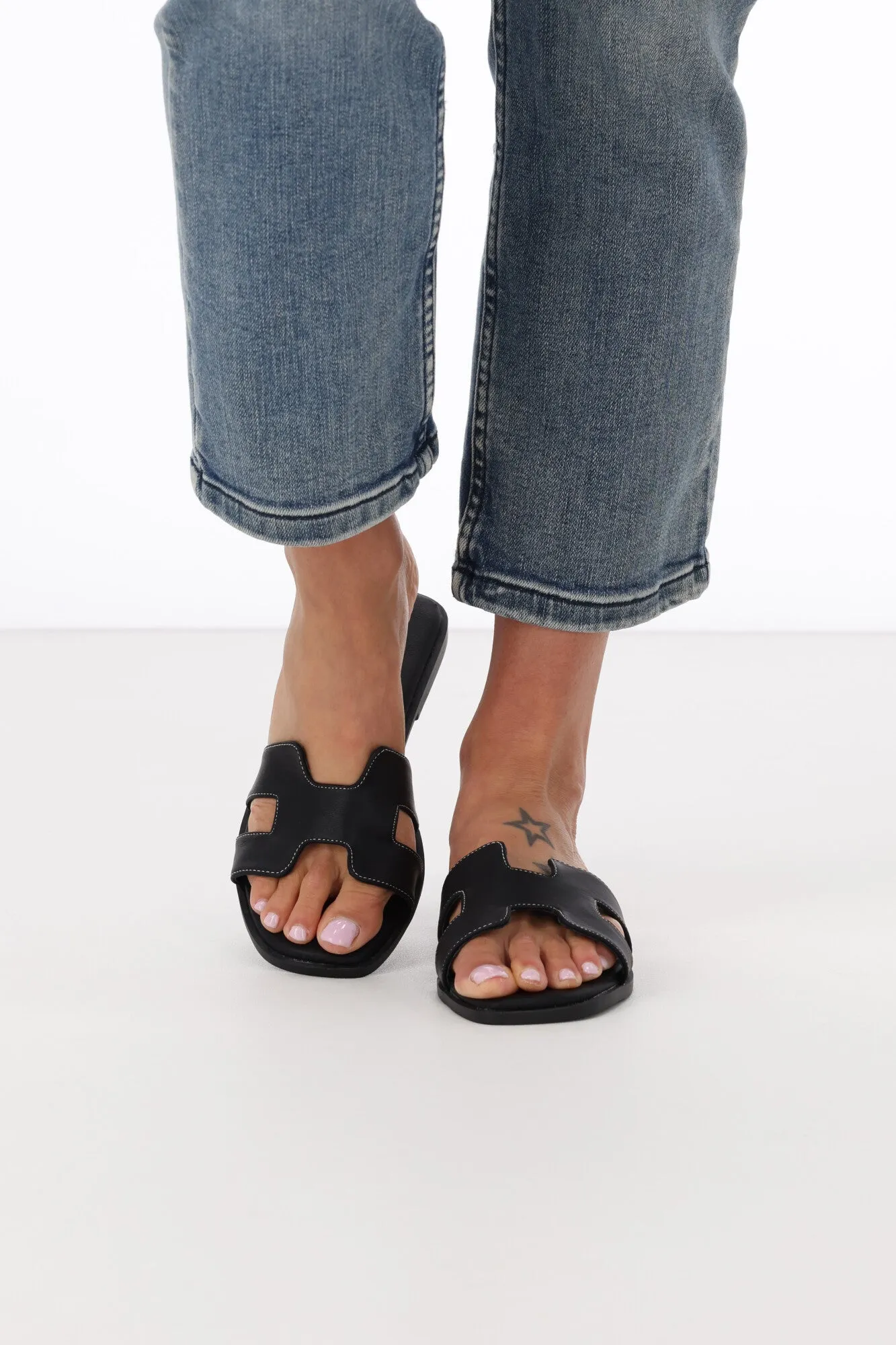 Los Cabos Hacette Sandal Black