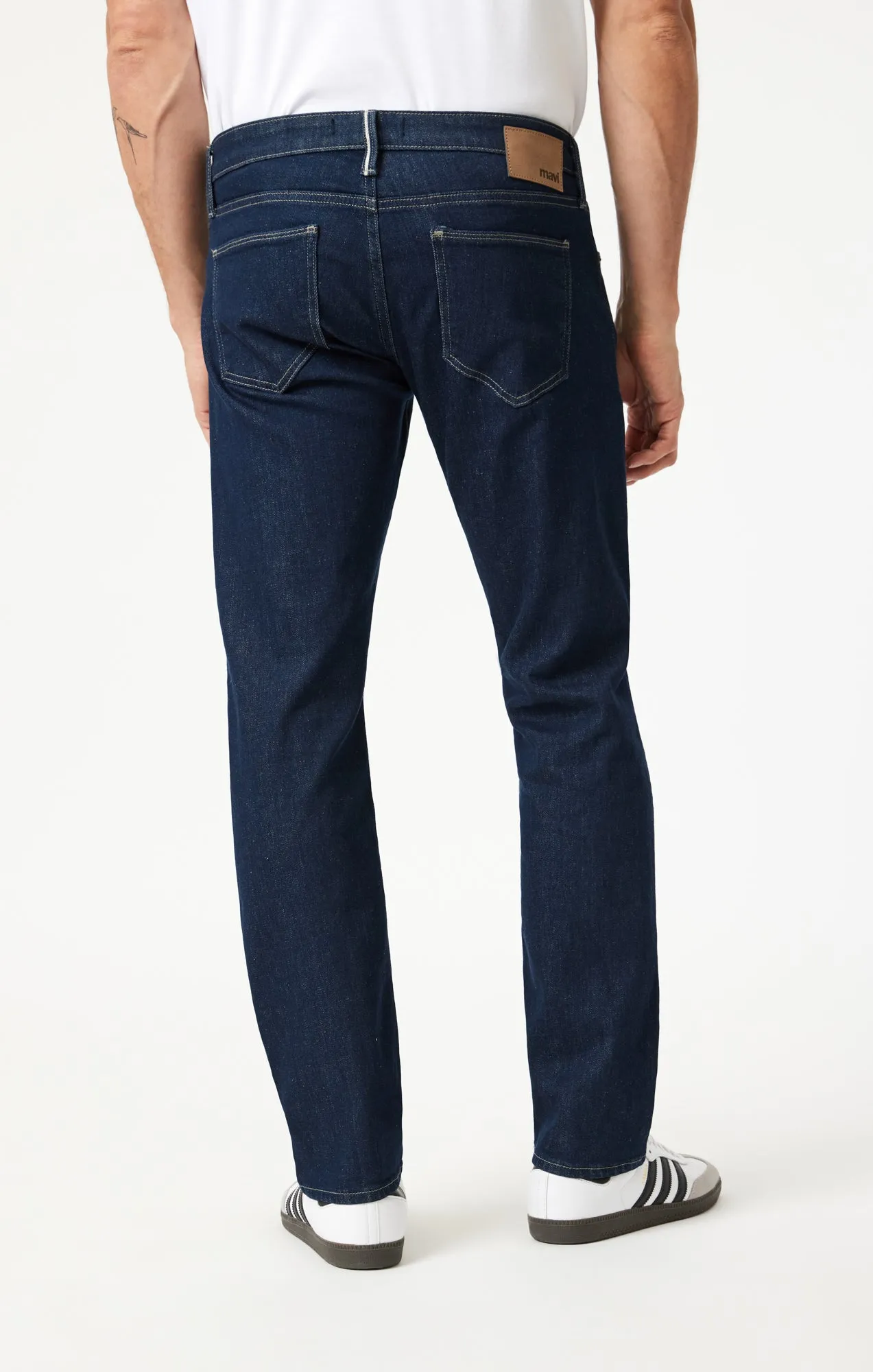 MARCUS SLIM STRAIGHT LEG IN RAW ORGANIC SELVEDGE