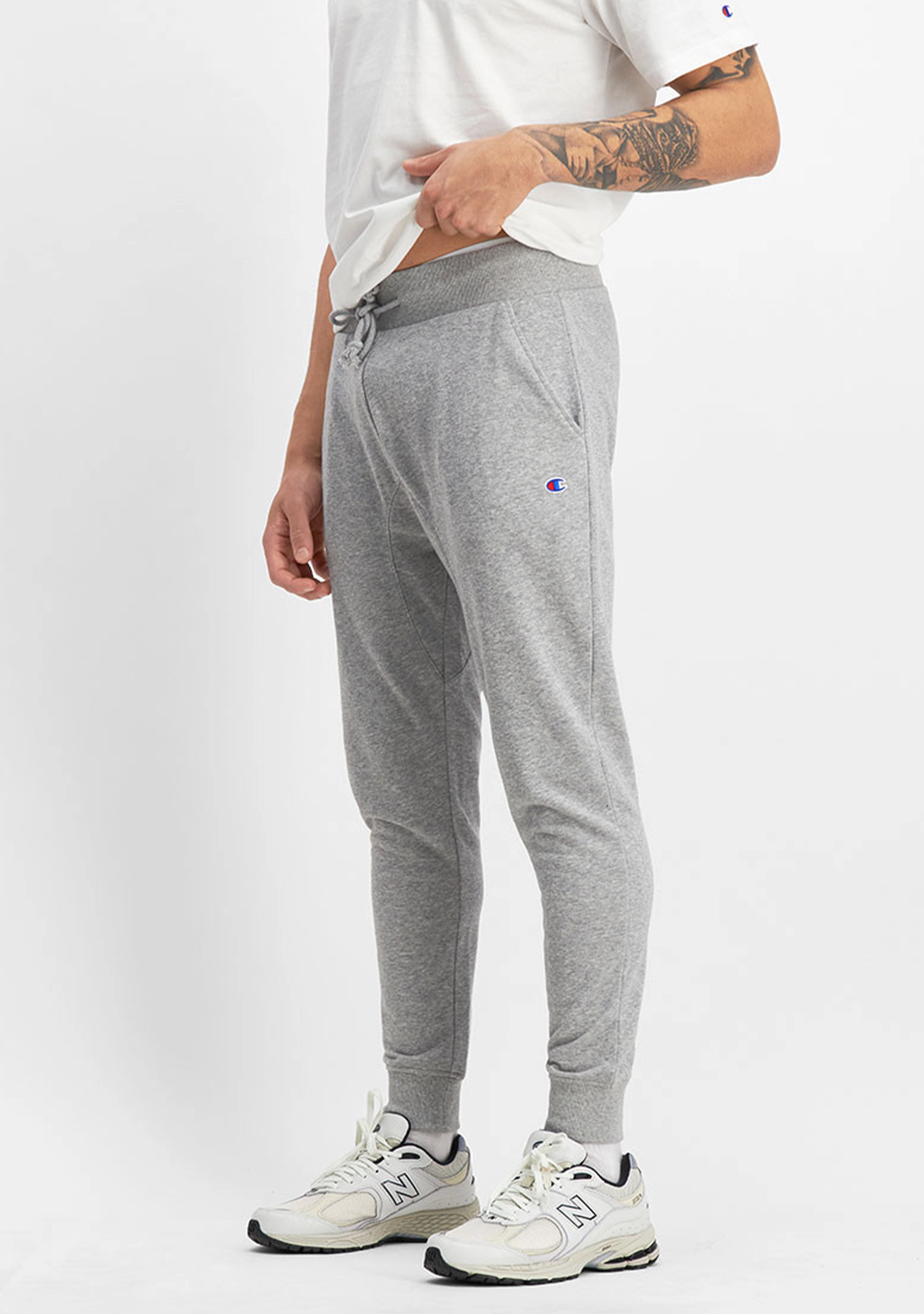 Mens Lightweight Terry Colourblock Pant <br> AW73N A3R
