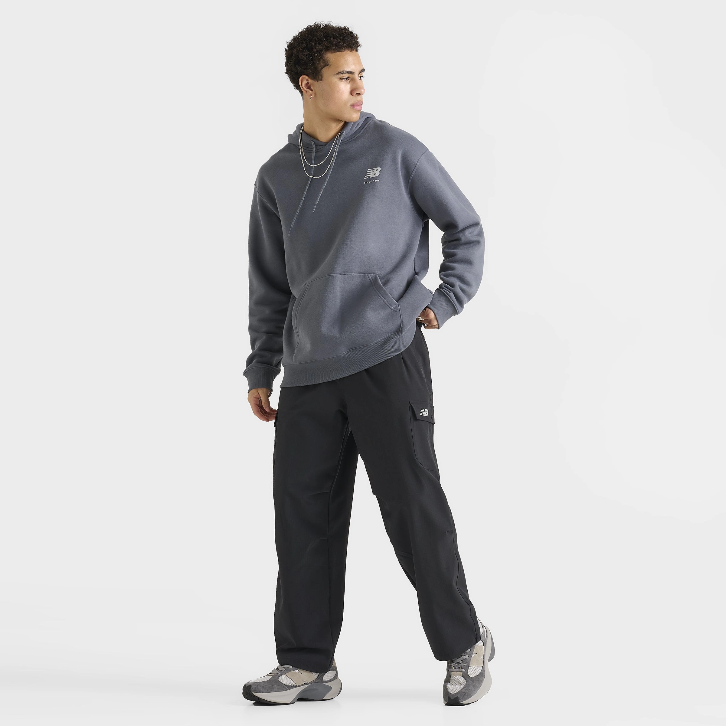 New Balance Ripstop Cargo Pants / Black