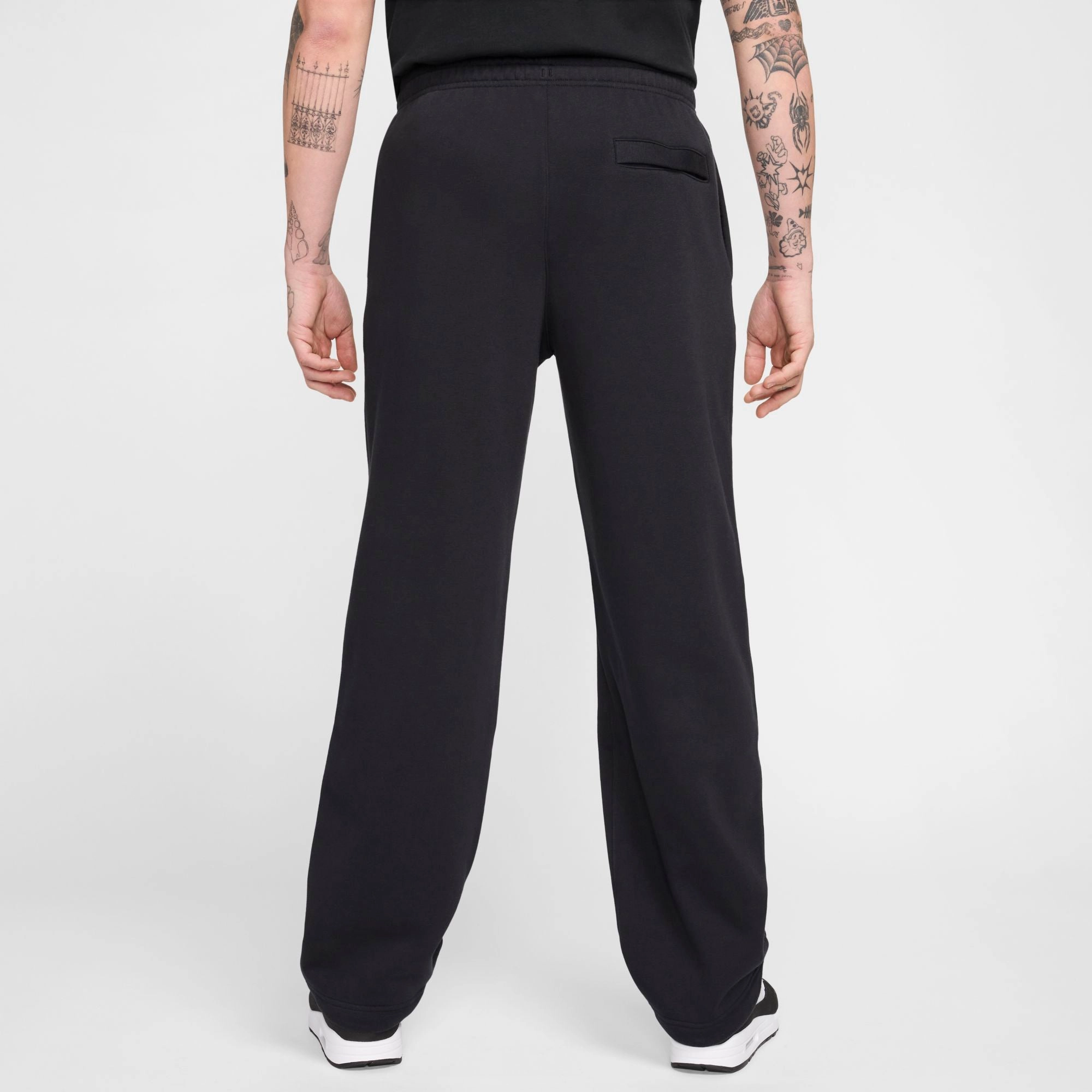 Nike Sportswear Club Brushed Back Fleece Bungie Pants Black / White