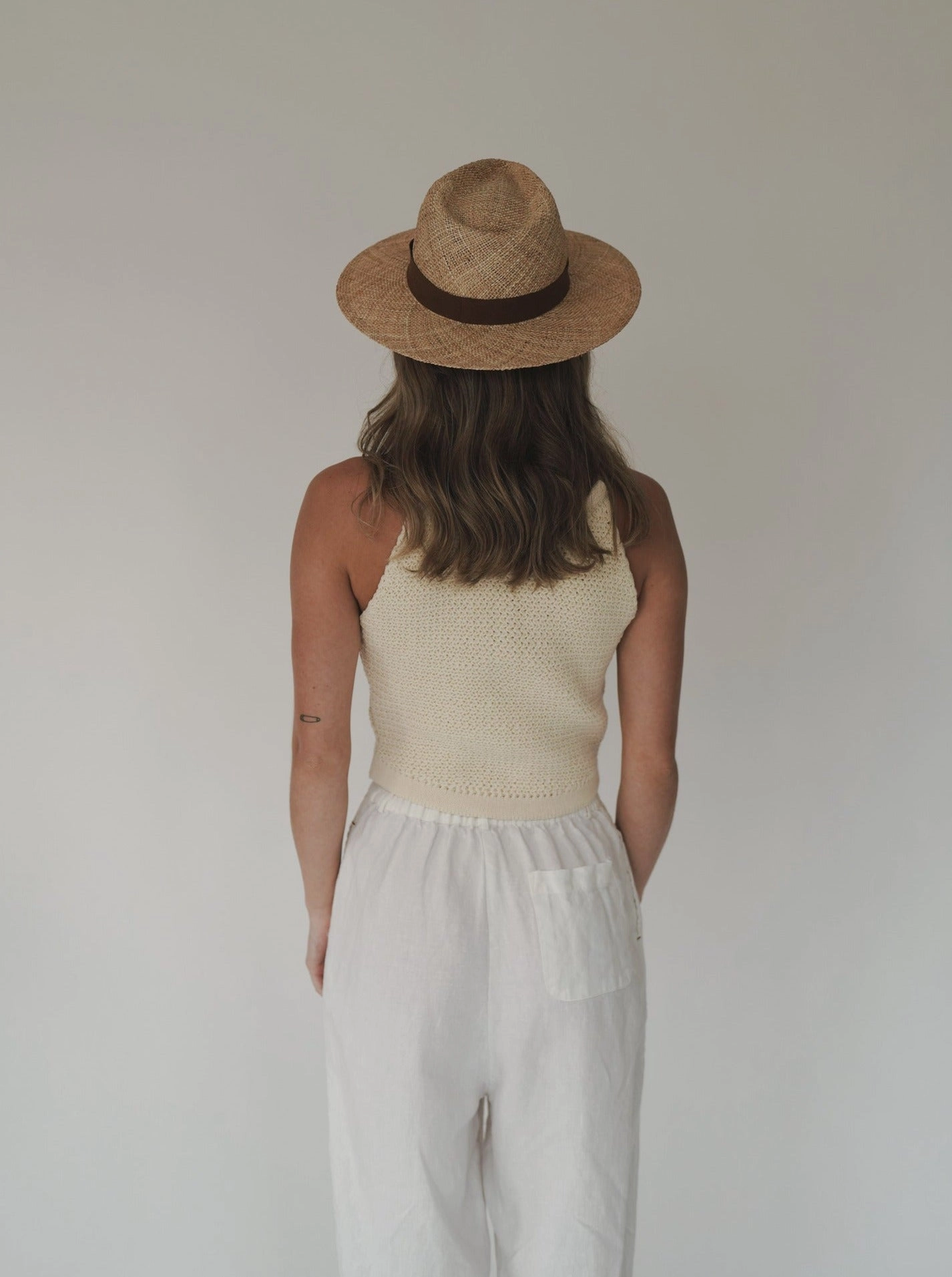 Nora White Linen Pants (Final Sale)
