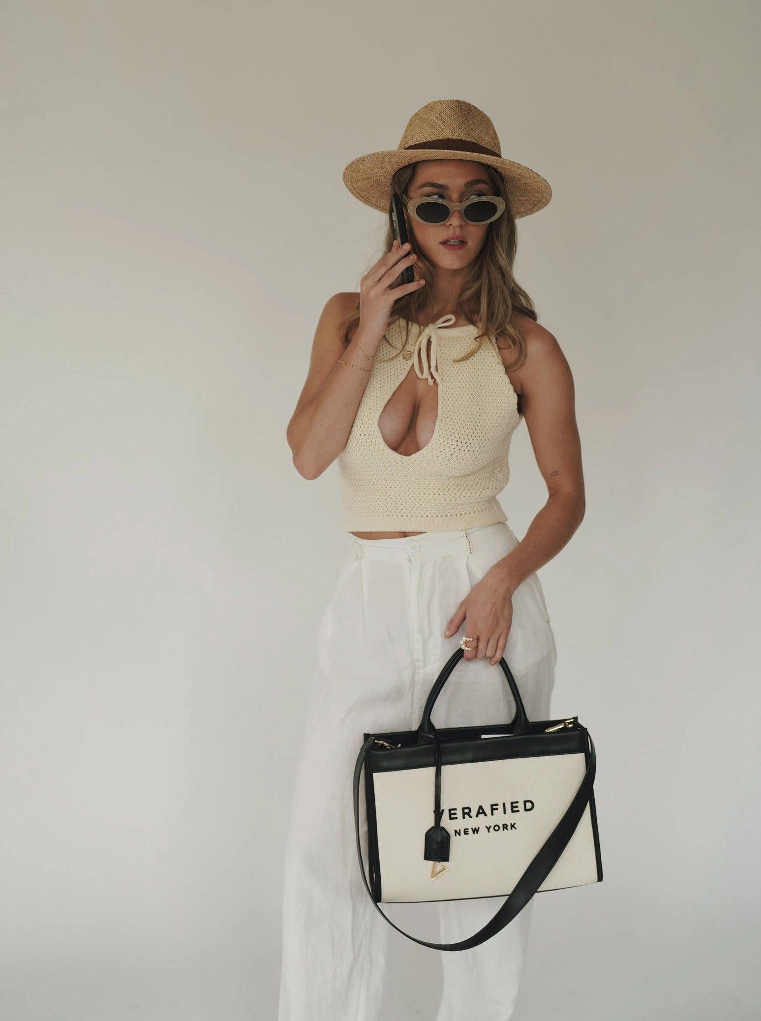 Nora White Linen Pants (Final Sale)