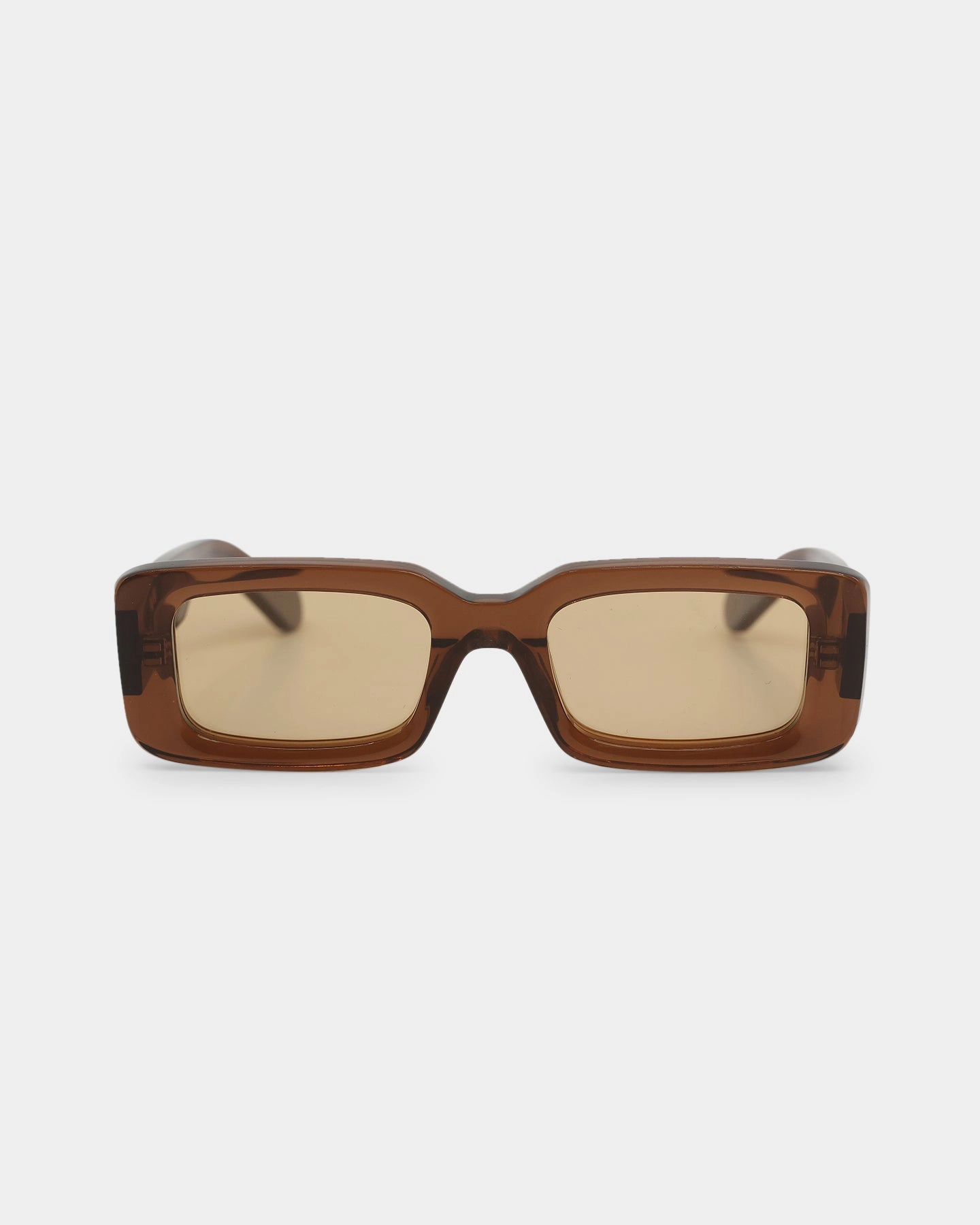 NUQE Fragment Sunglasses Brown Smoke