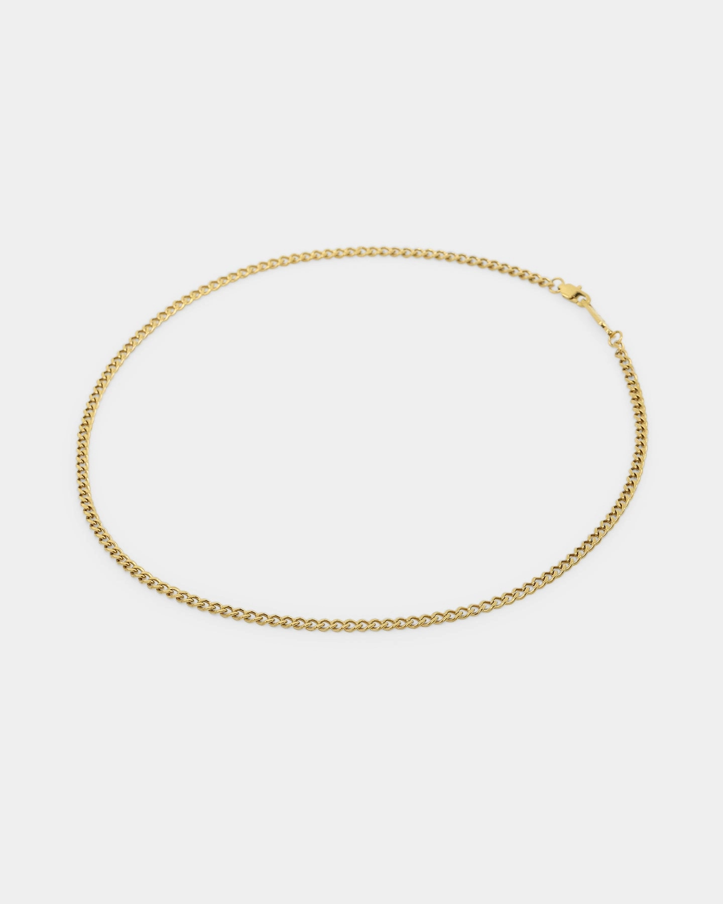 NXS 3mm Micro Cuban Chain Gold