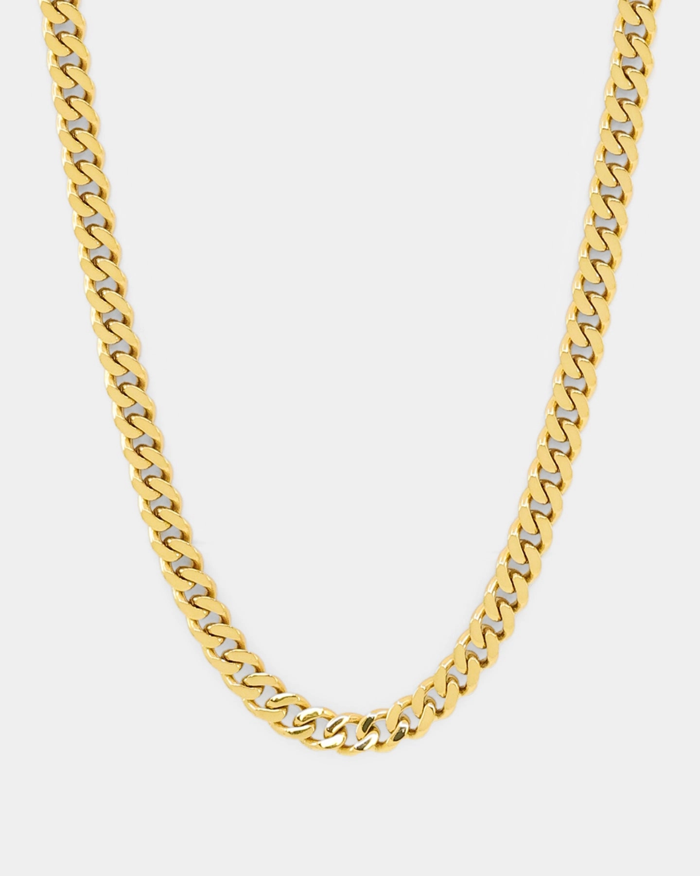 NXS 5mm Cuban Link Chain Gold