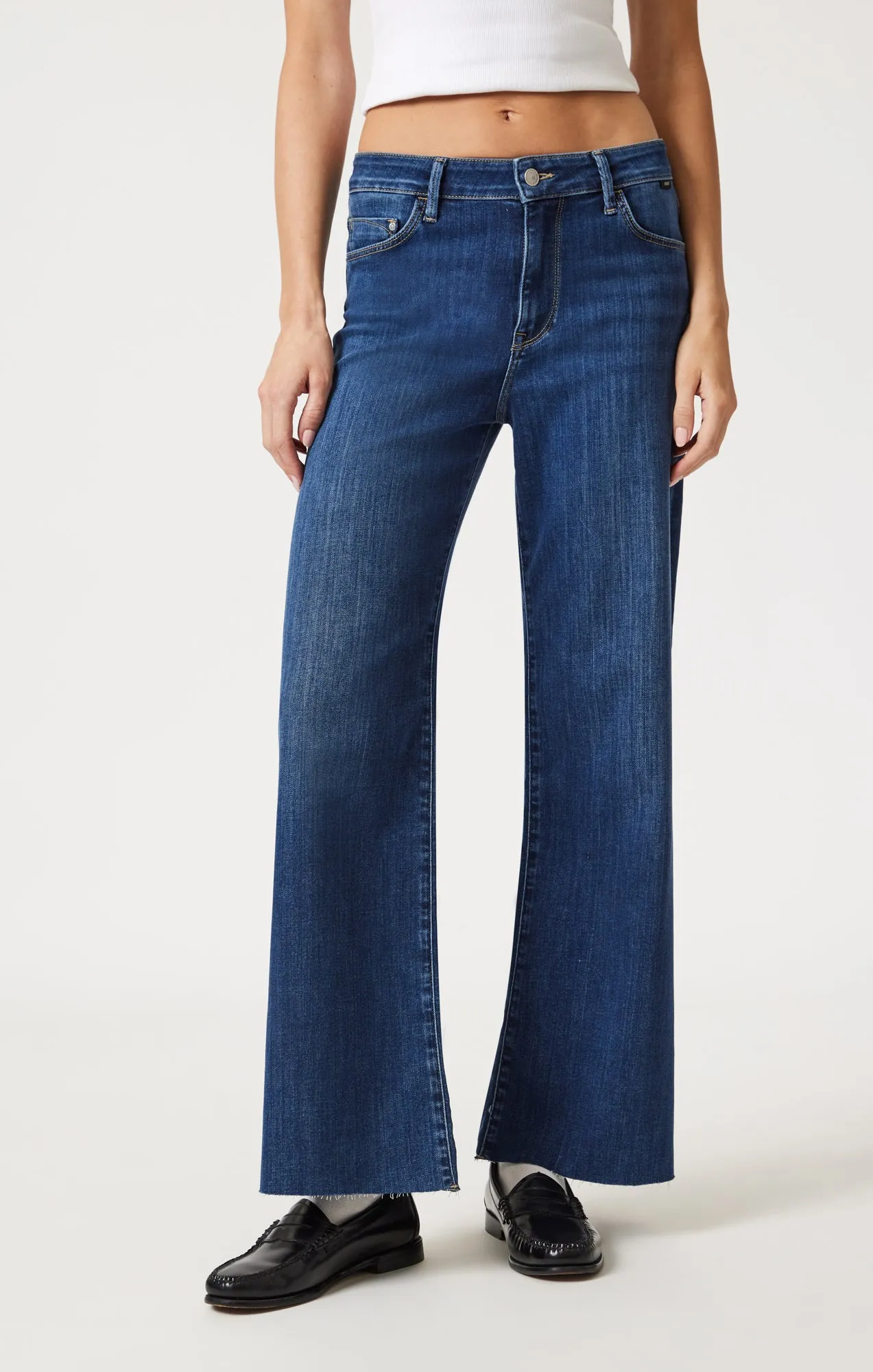PALOMA WIDE LEG IN MID BRUSHED SUPERSOFT