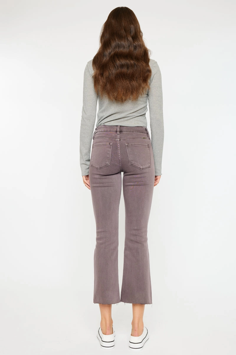 Perla High Rise Crop Bootcut