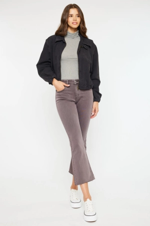 Perla High Rise Crop Bootcut