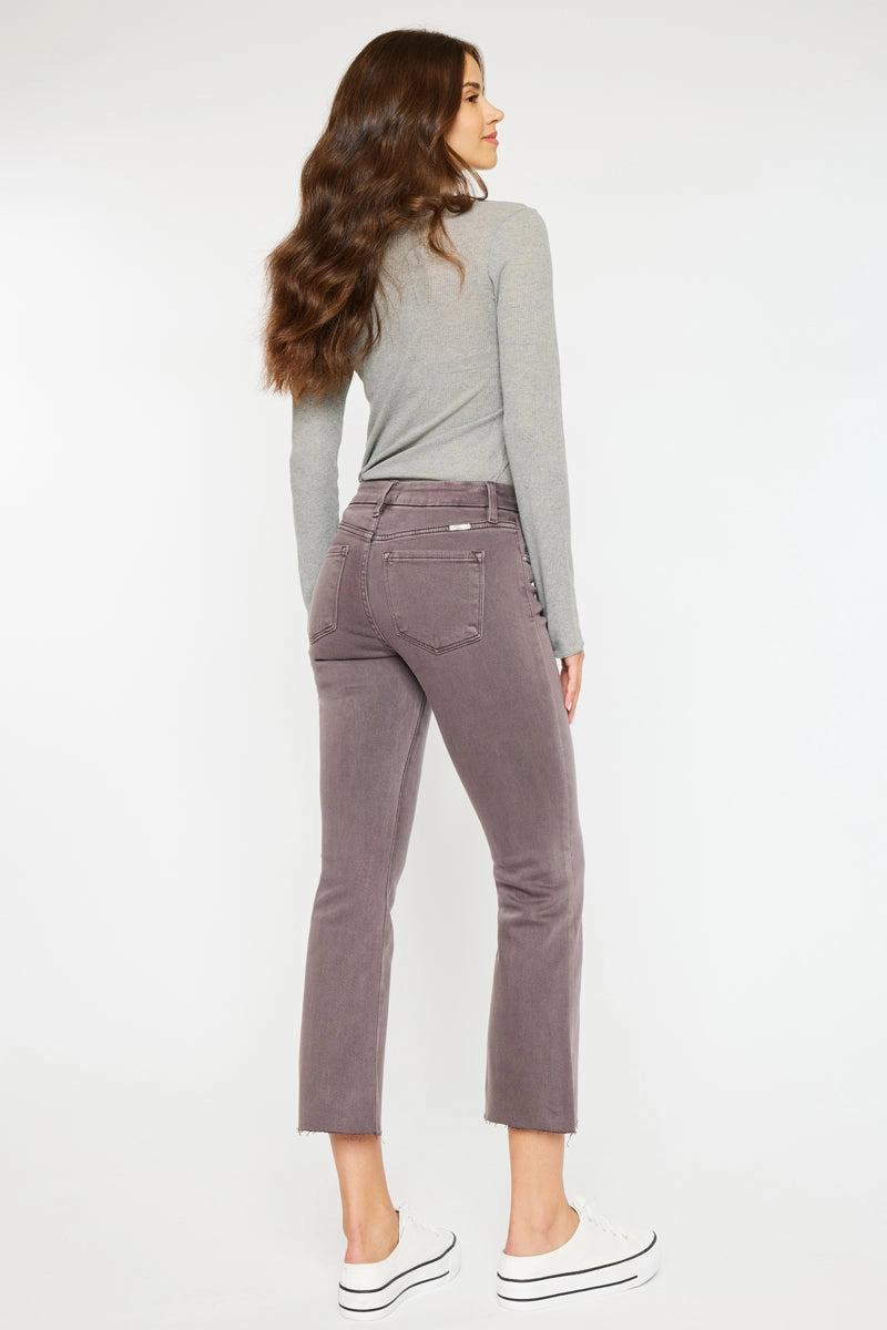 Perla High Rise Crop Bootcut