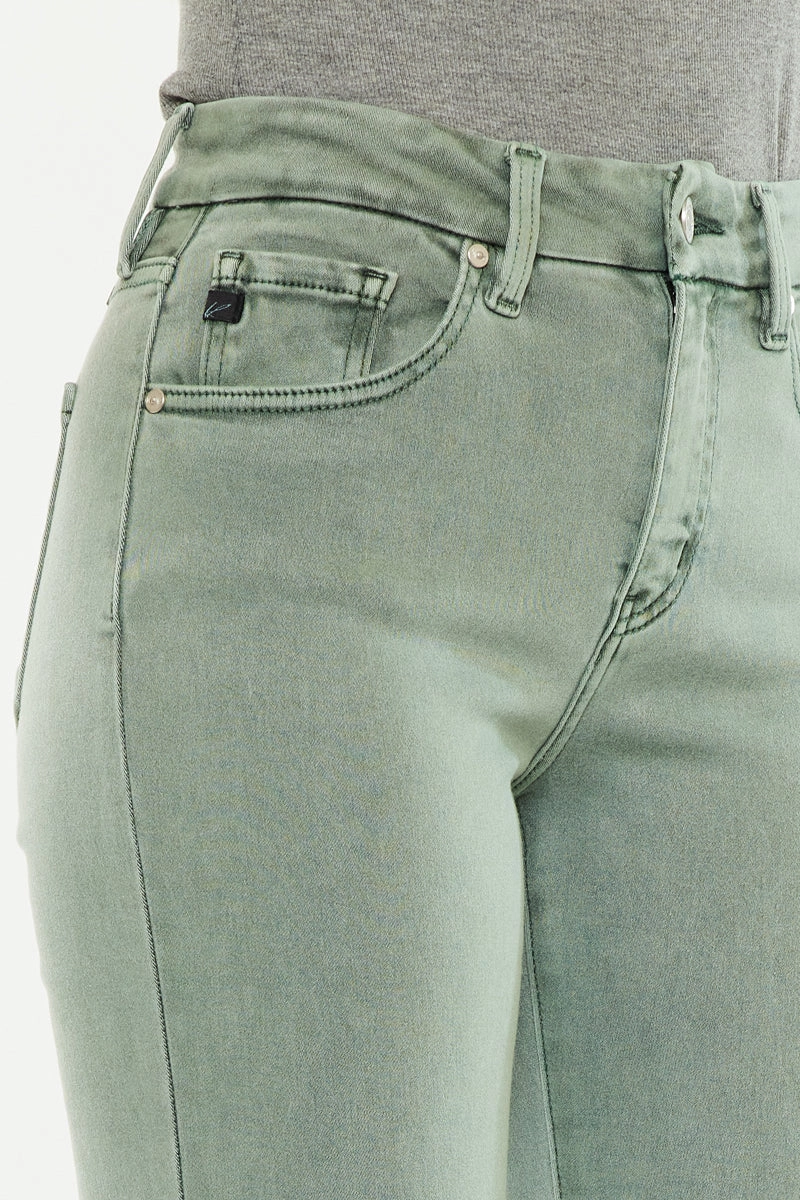 Perla High Rise Crop Bootcut