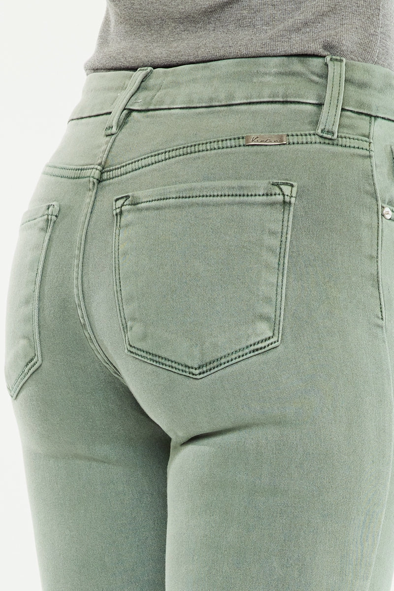 Perla High Rise Crop Bootcut