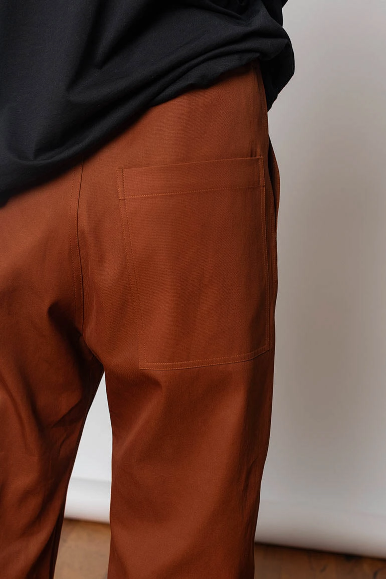 Plock Pants - Brick