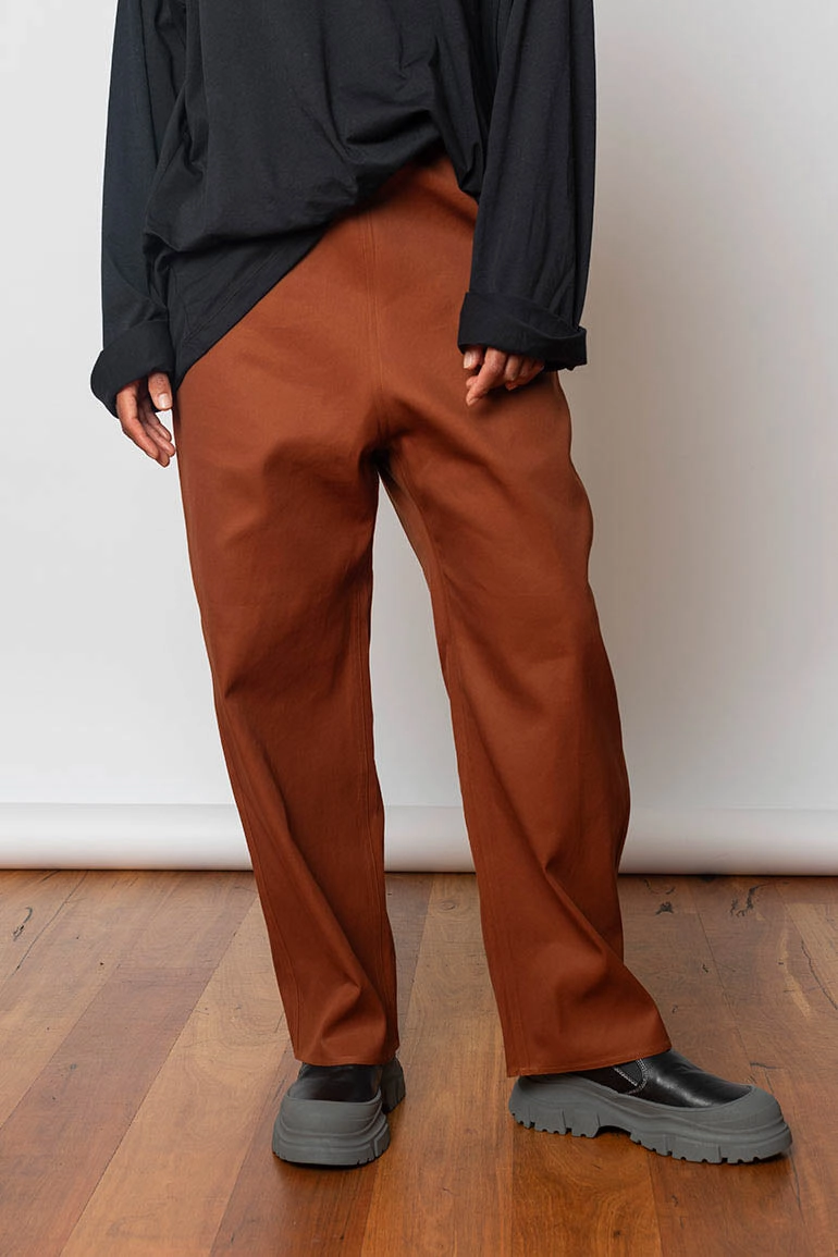 Plock Pants - Brick