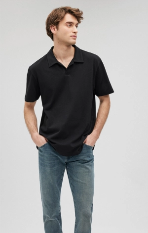 POLO SHIRT IN BLACK