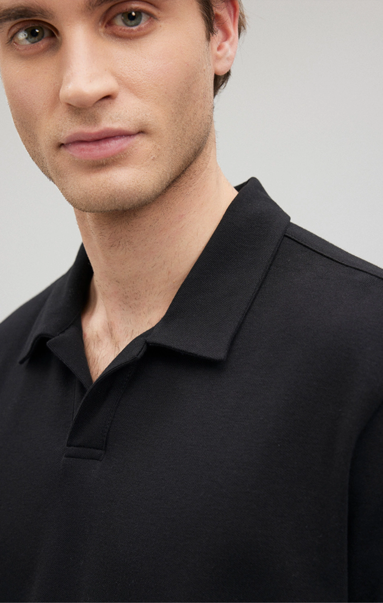 POLO SHIRT IN BLACK