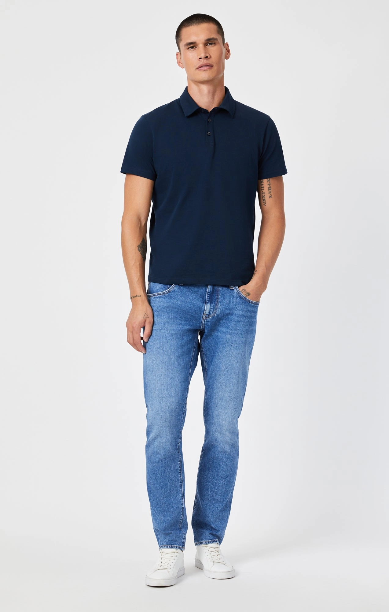 POLO SHIRT IN TOTAL ECLIPSE